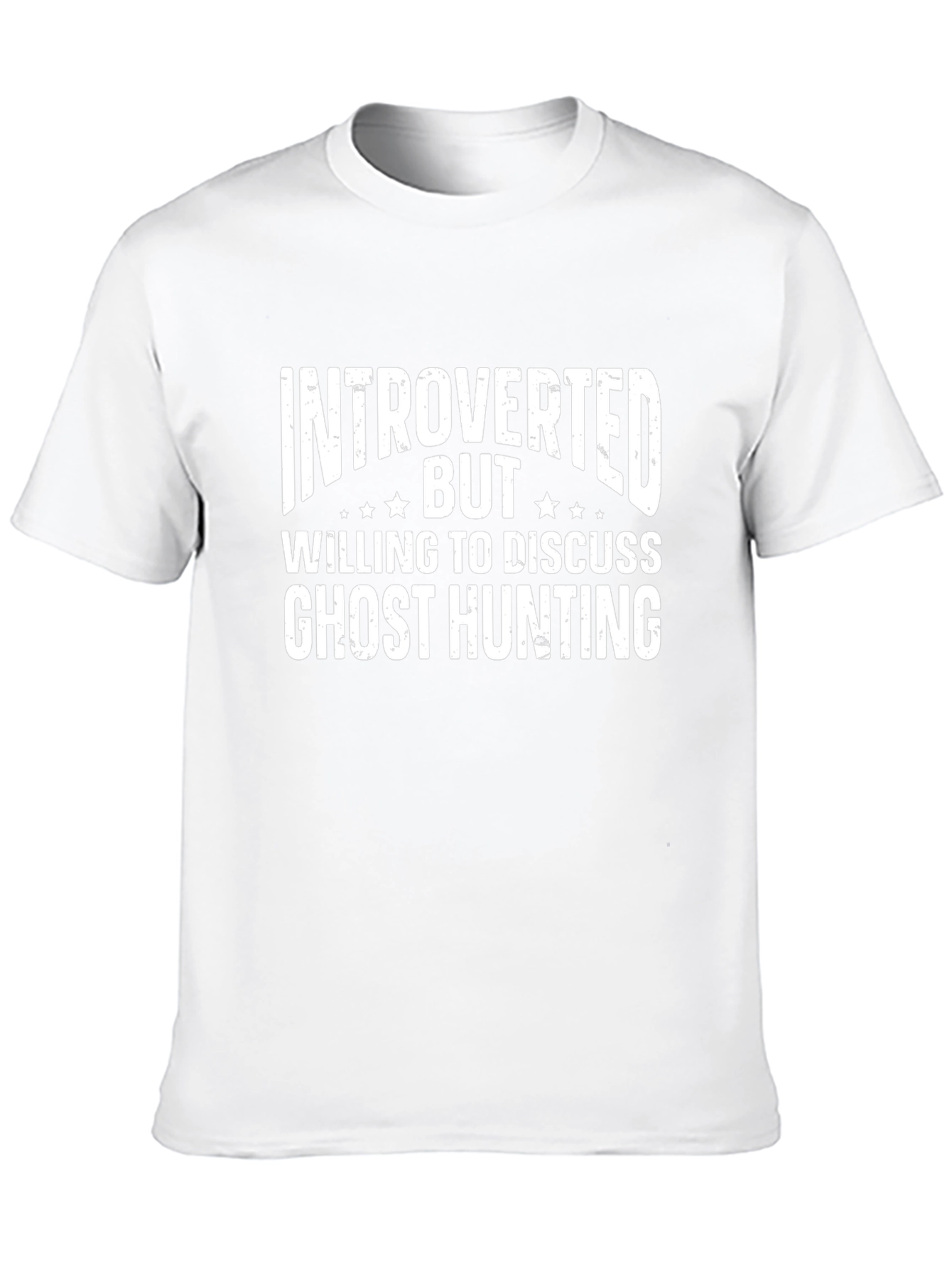Introverted Ghost Hunting Graphic Tee