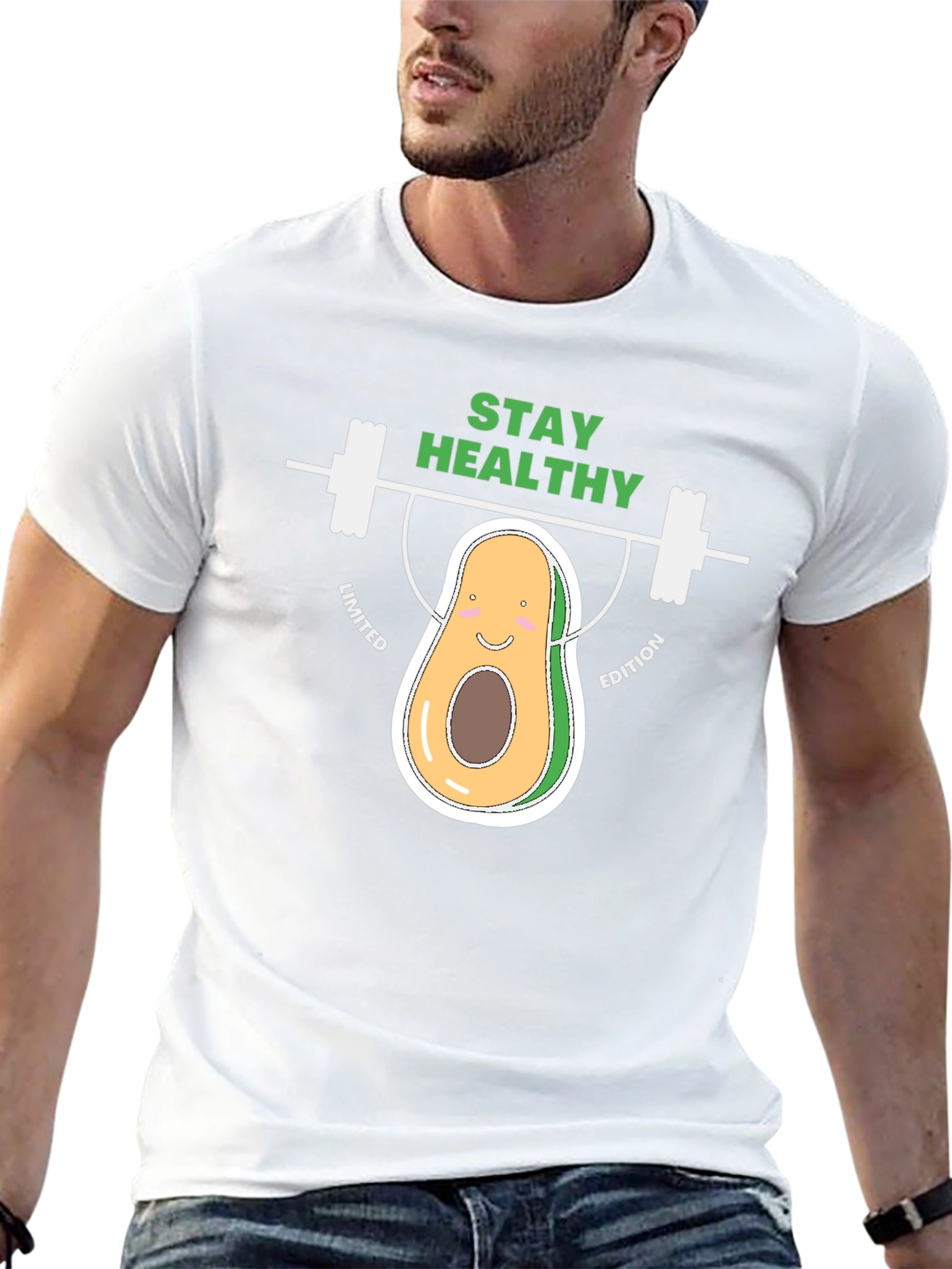 Stay Healthy Avocado Gym T-Shirt