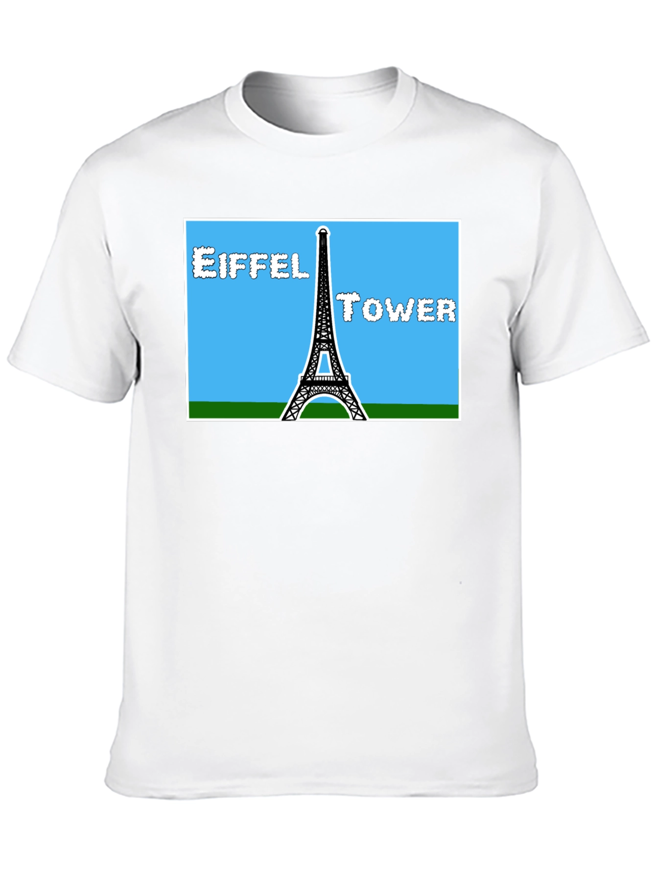 Eiffel Tower Graphic T-Shirt - Paris Landmark Tee