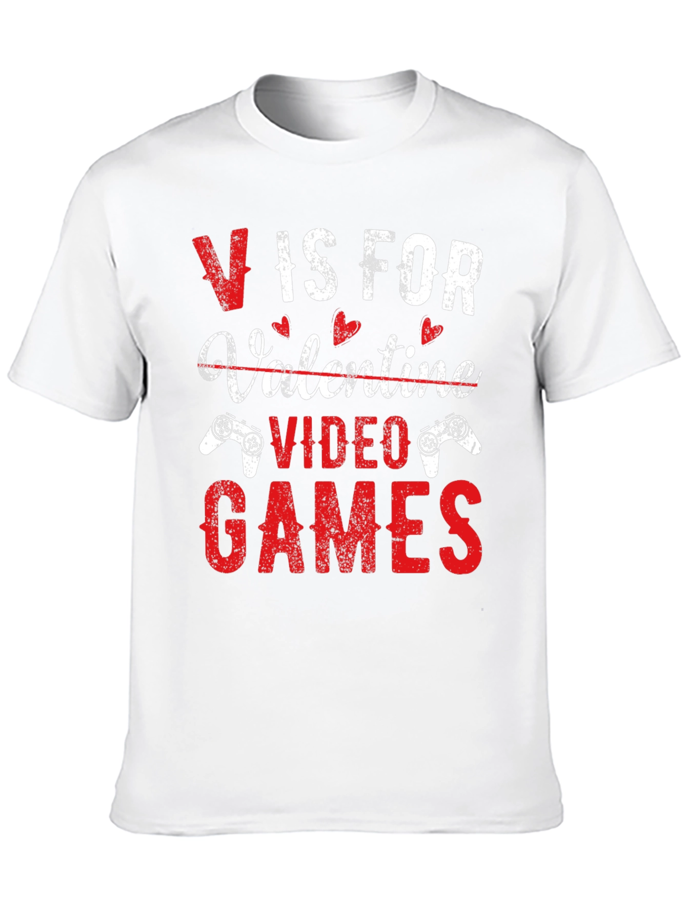 Valentines Day Gamer T-Shirt - Video Games