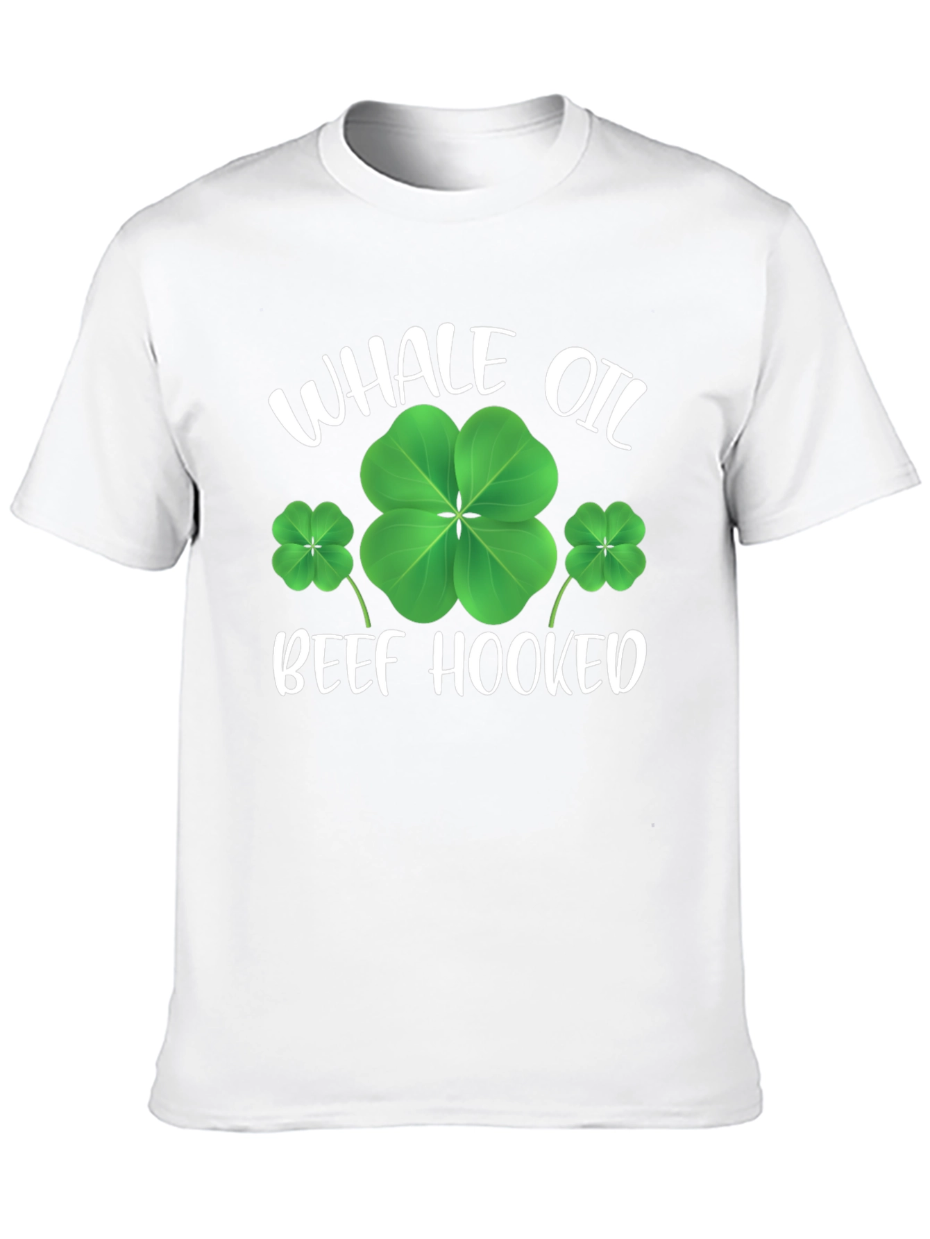 Whale Oil Beef Hooked St. Patricks Day Tee