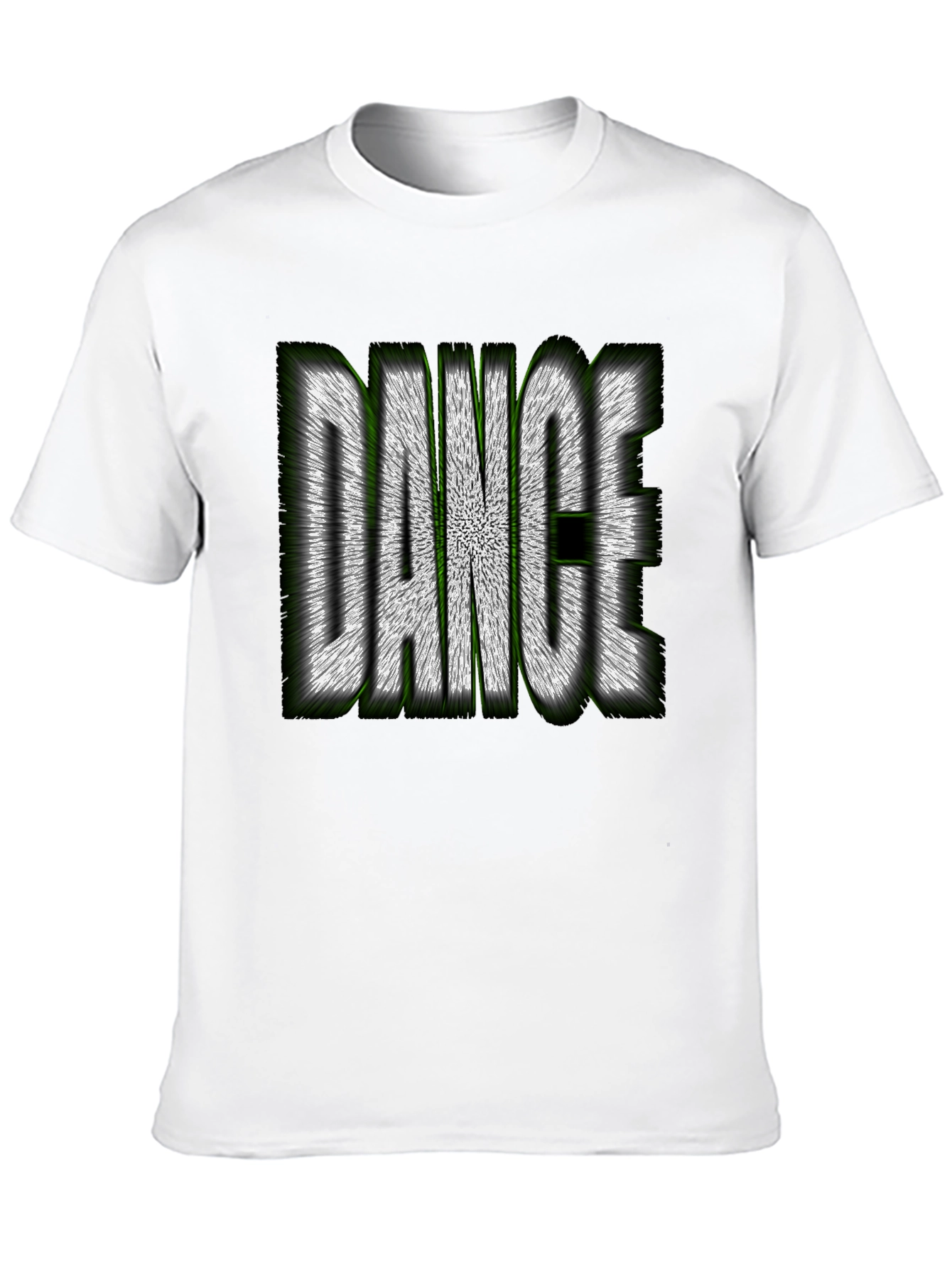 Dance Graphic Tee - Stylish Crew Neck T-Shirt