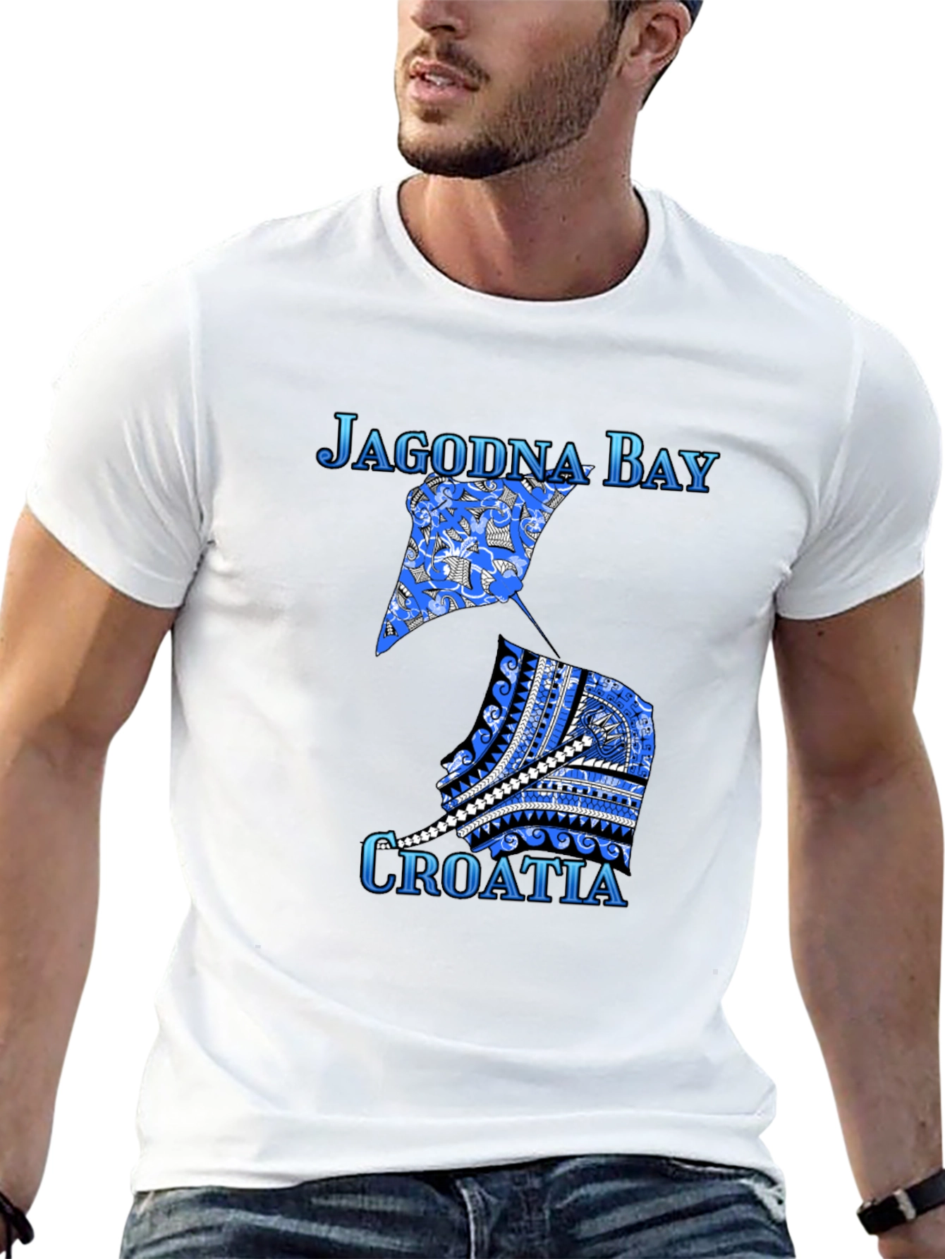 Jagodna Bay Croatia Graphic Tee