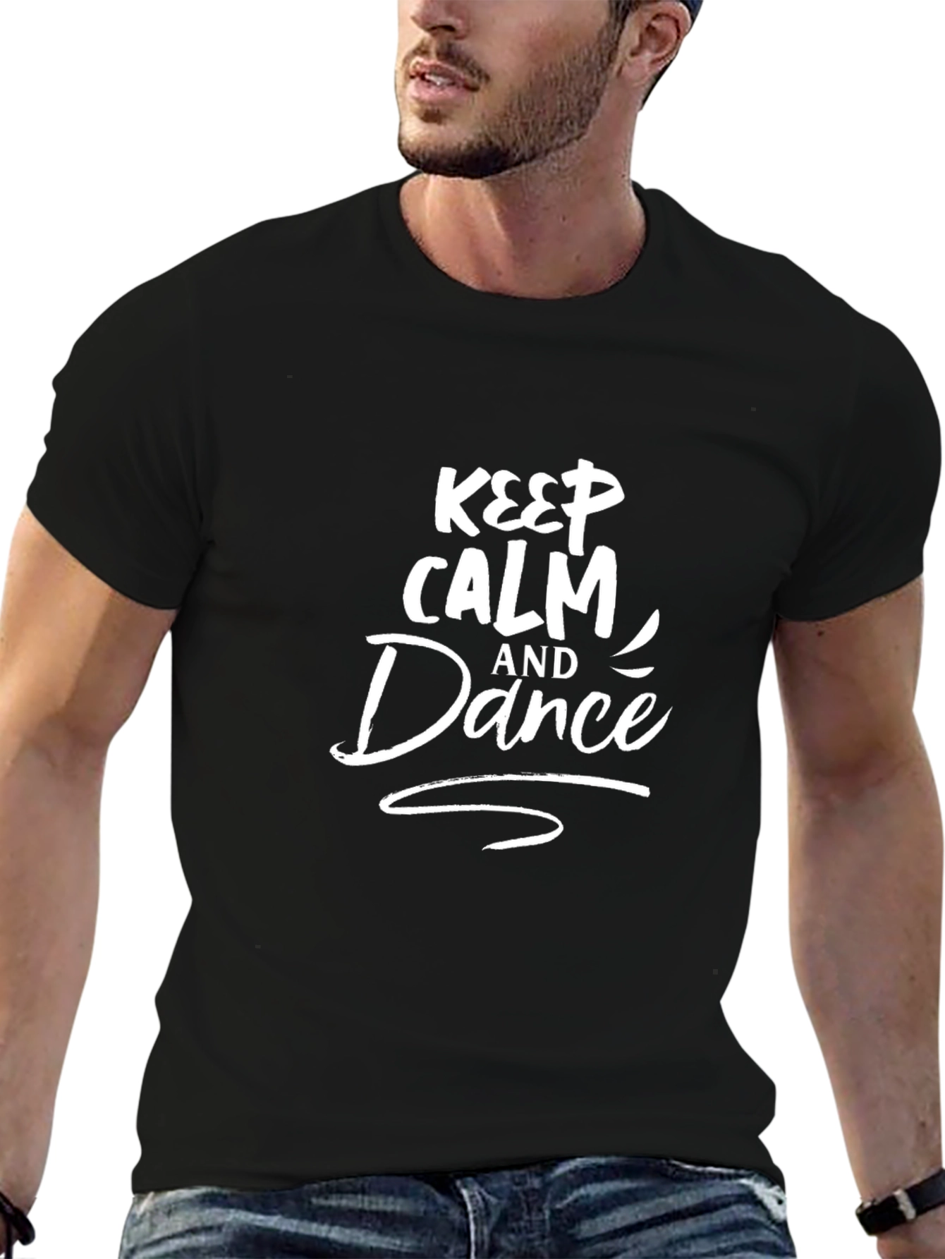 Keep Calm and Dance Graphic T-Shirt