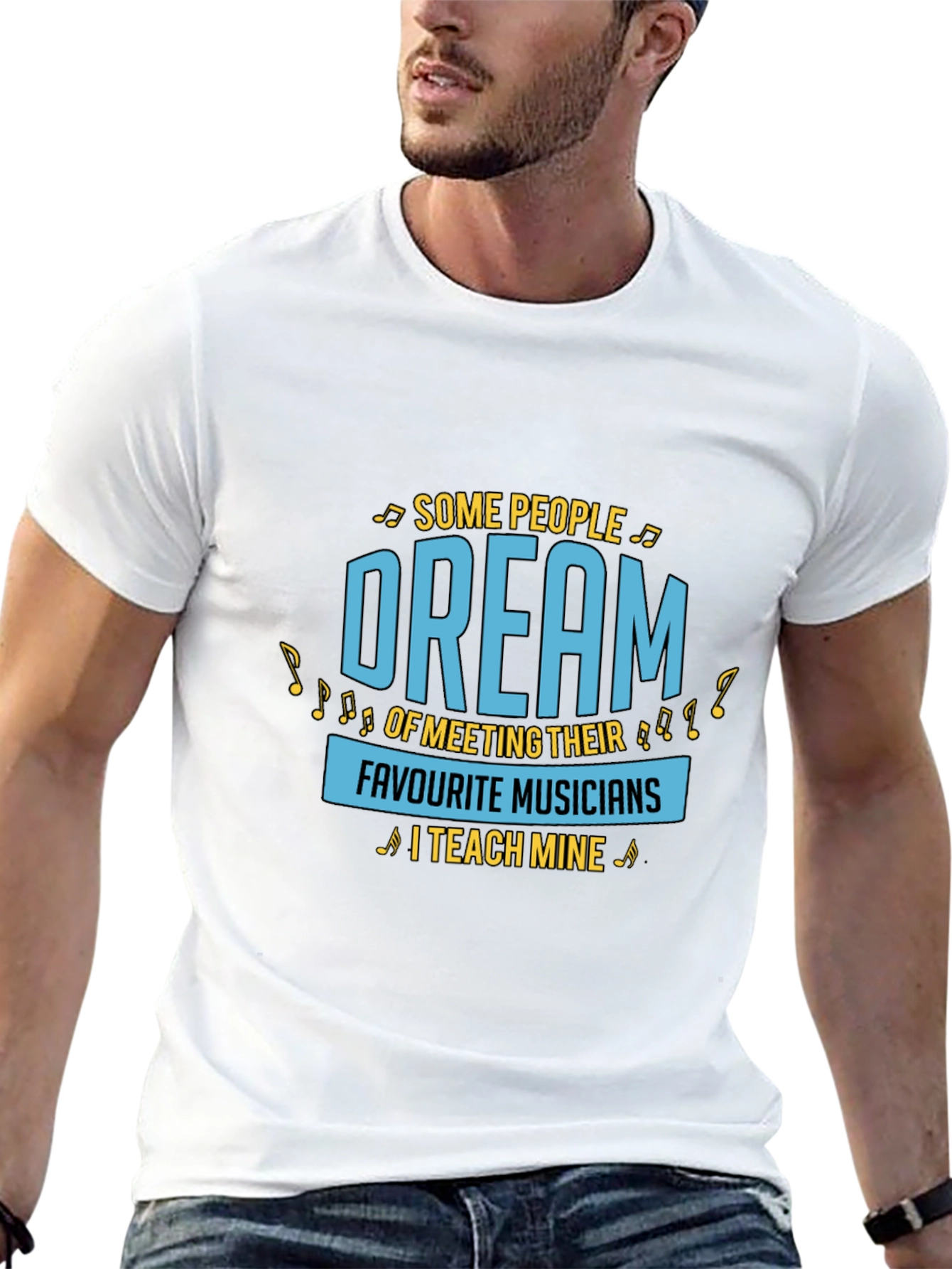 Musician Teacher T-Shirt - Dream Teach Music