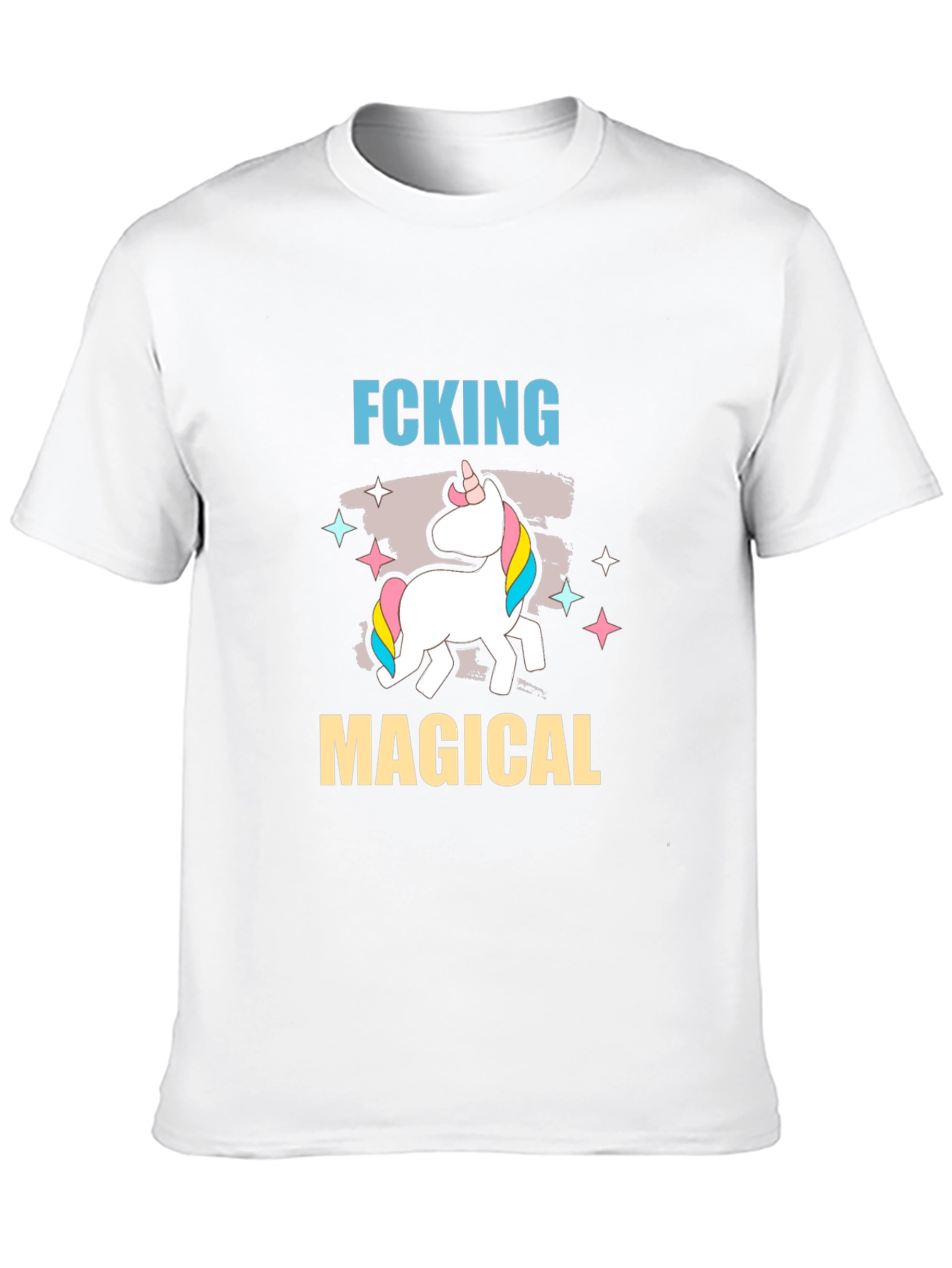 Fcking Magical Unicorn Graphic T-Shirt