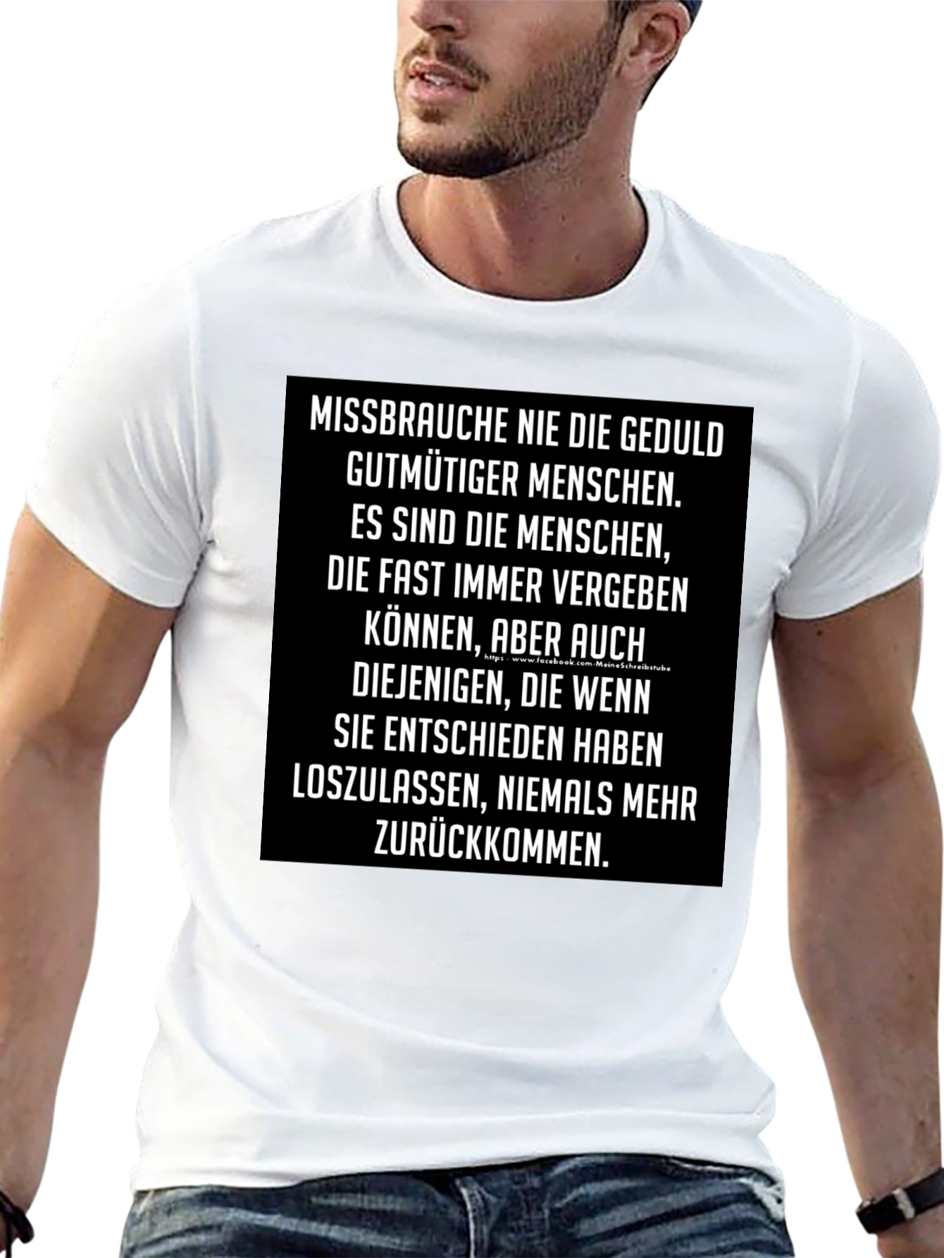 Mens Graphic T-Shirt - German Quote