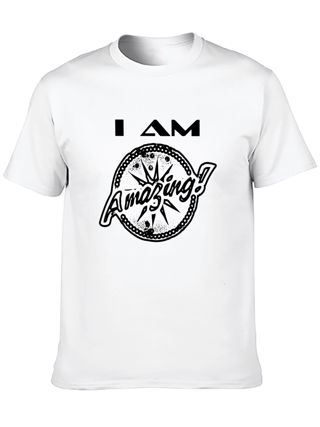 I AM Amazing Graphic T-Shirt - Casual Comfort
