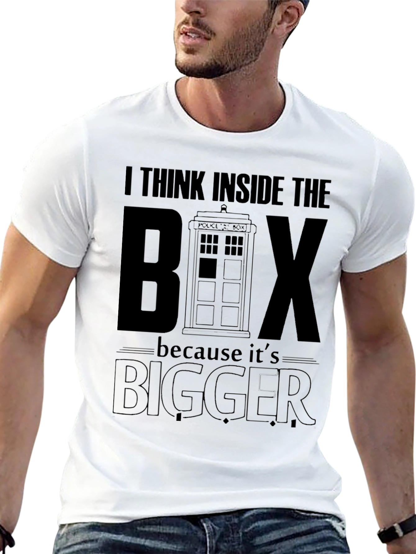 I Think Inside The Box Doctor Who T-Shirt