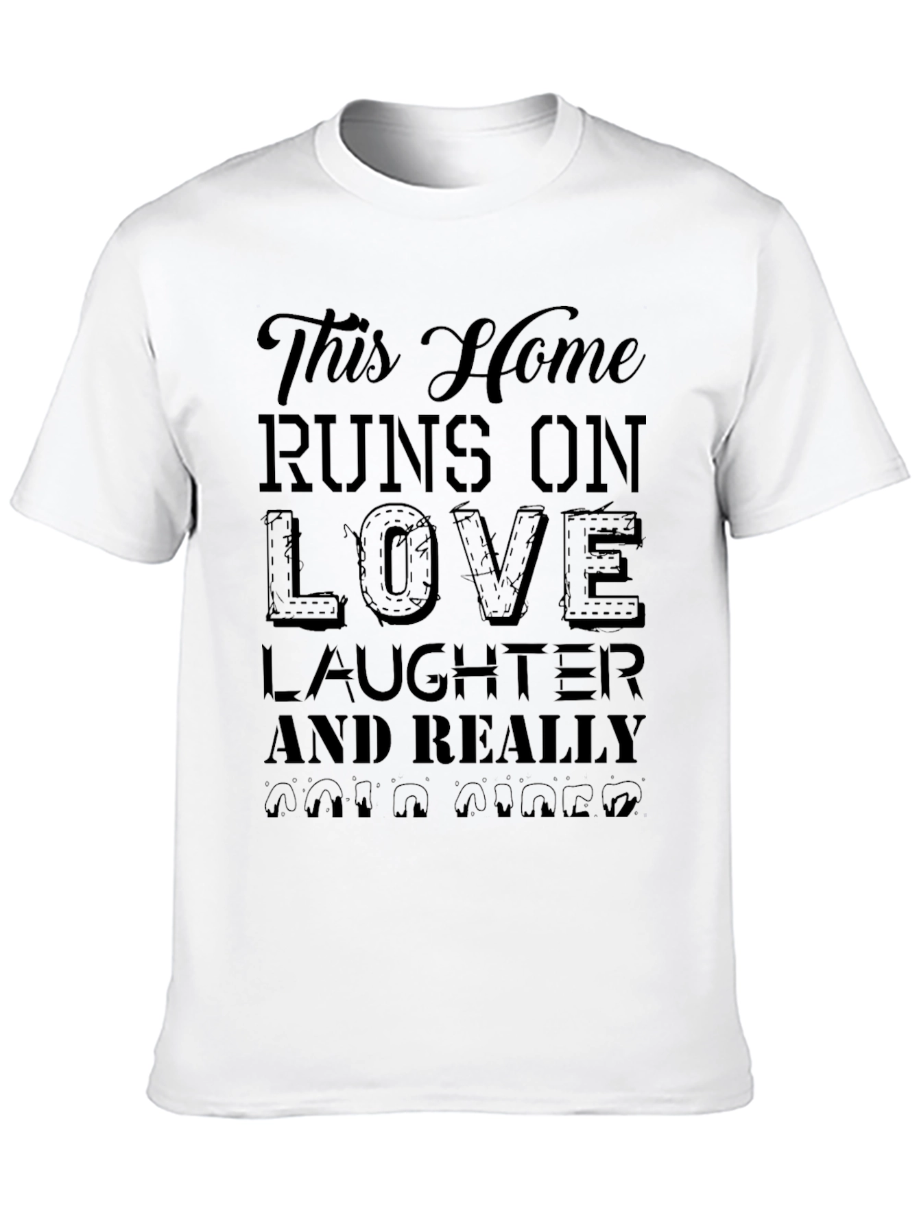 Home Runs On Love Laughter & Coffee T-Shirt