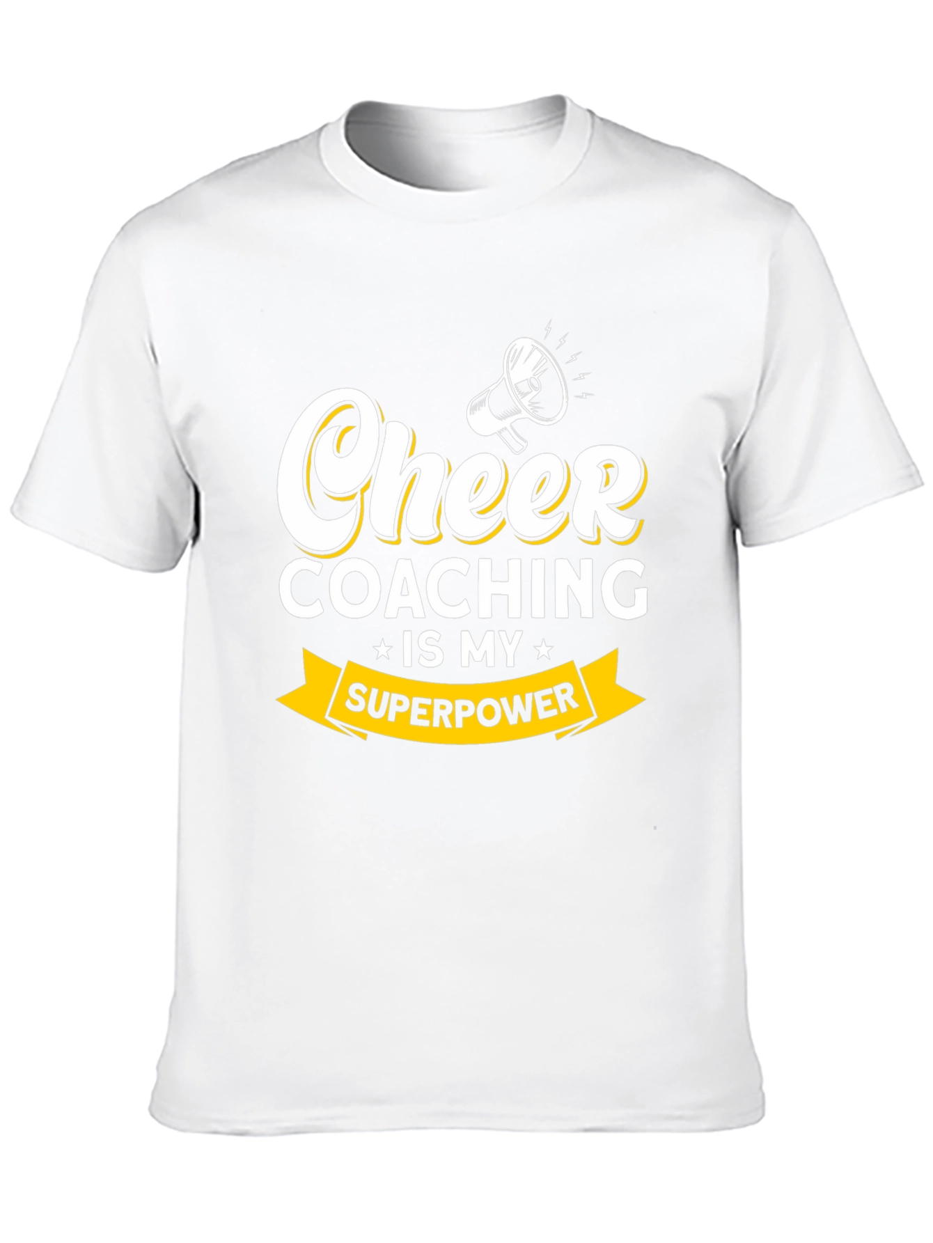 Cheer Coaching is My Superpower Graphic Tee