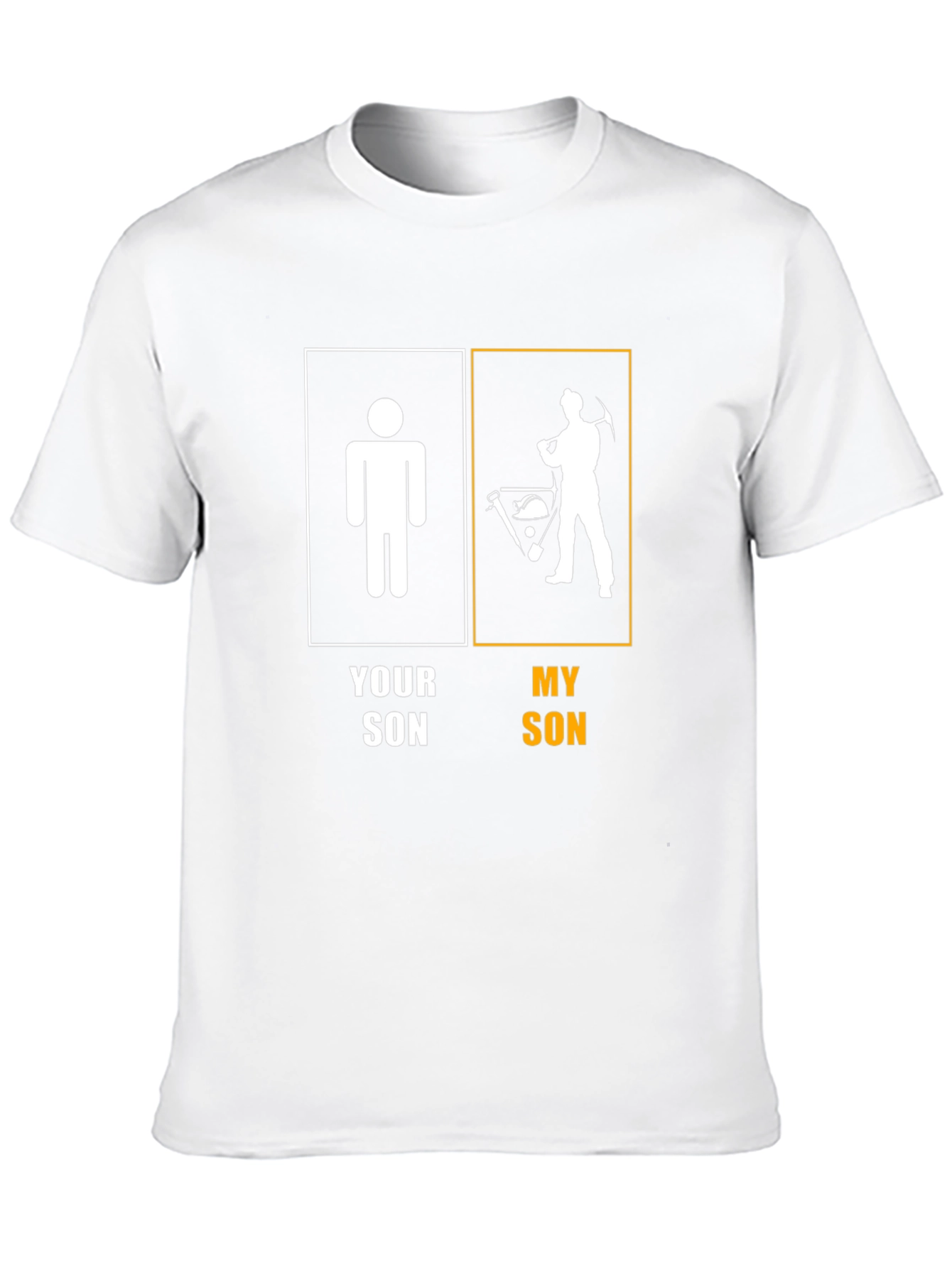 My Son Miner Graphic Tee - Novelty T-Shirt