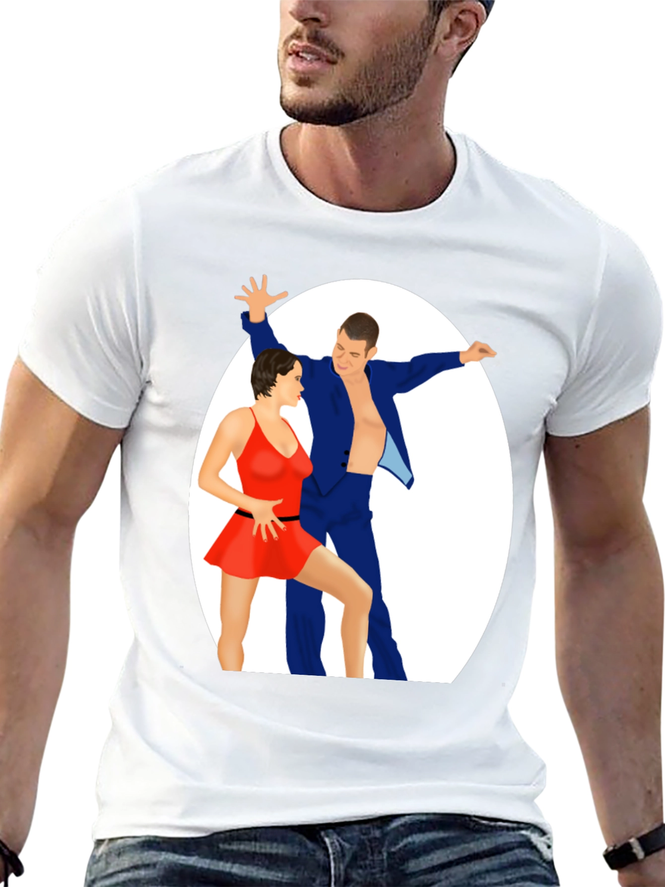 Dancing Couple Graphic Tee