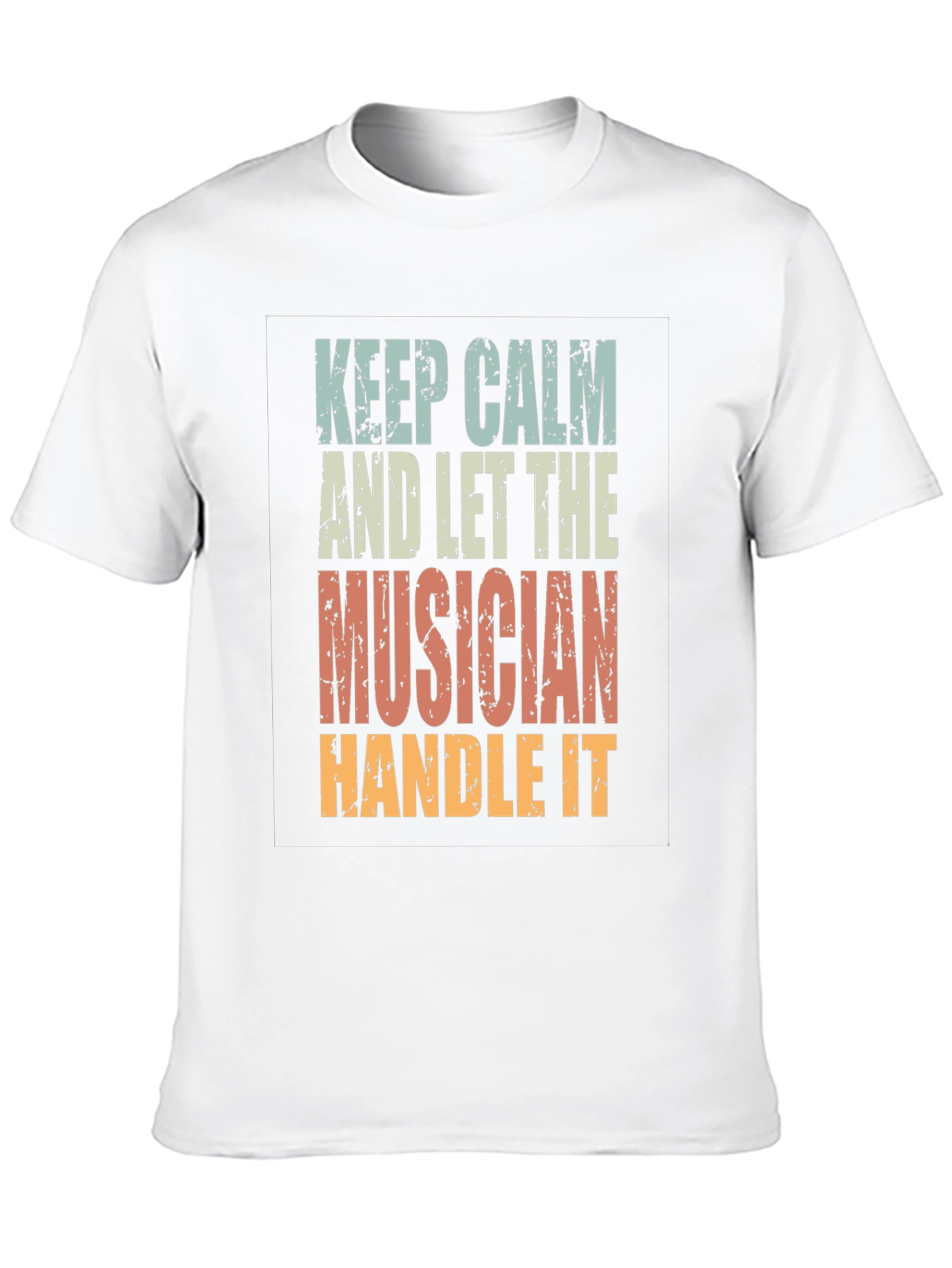 Keep Calm Musician T-Shirt - Music Lover Gift