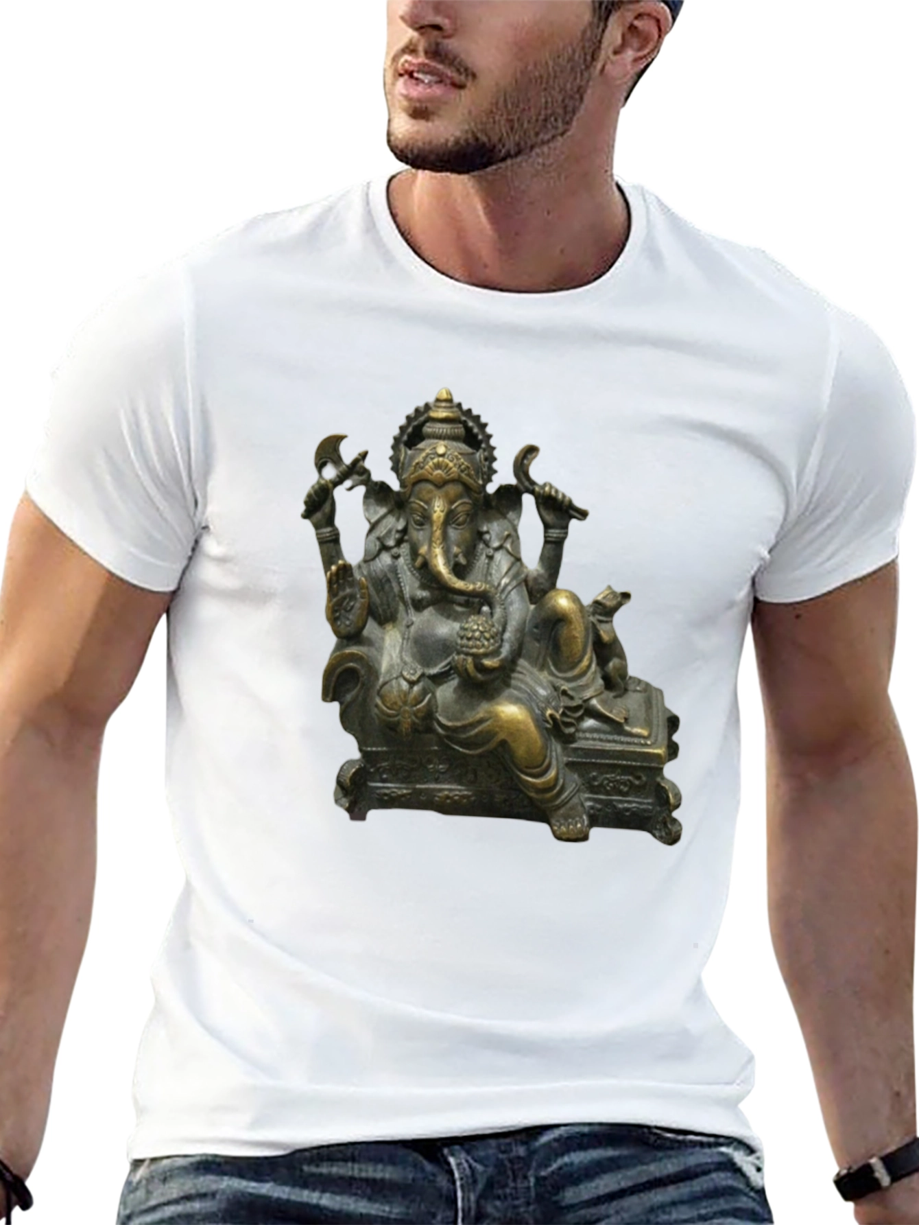 Ganesh Graphic Tee - Stylish and Comfortable