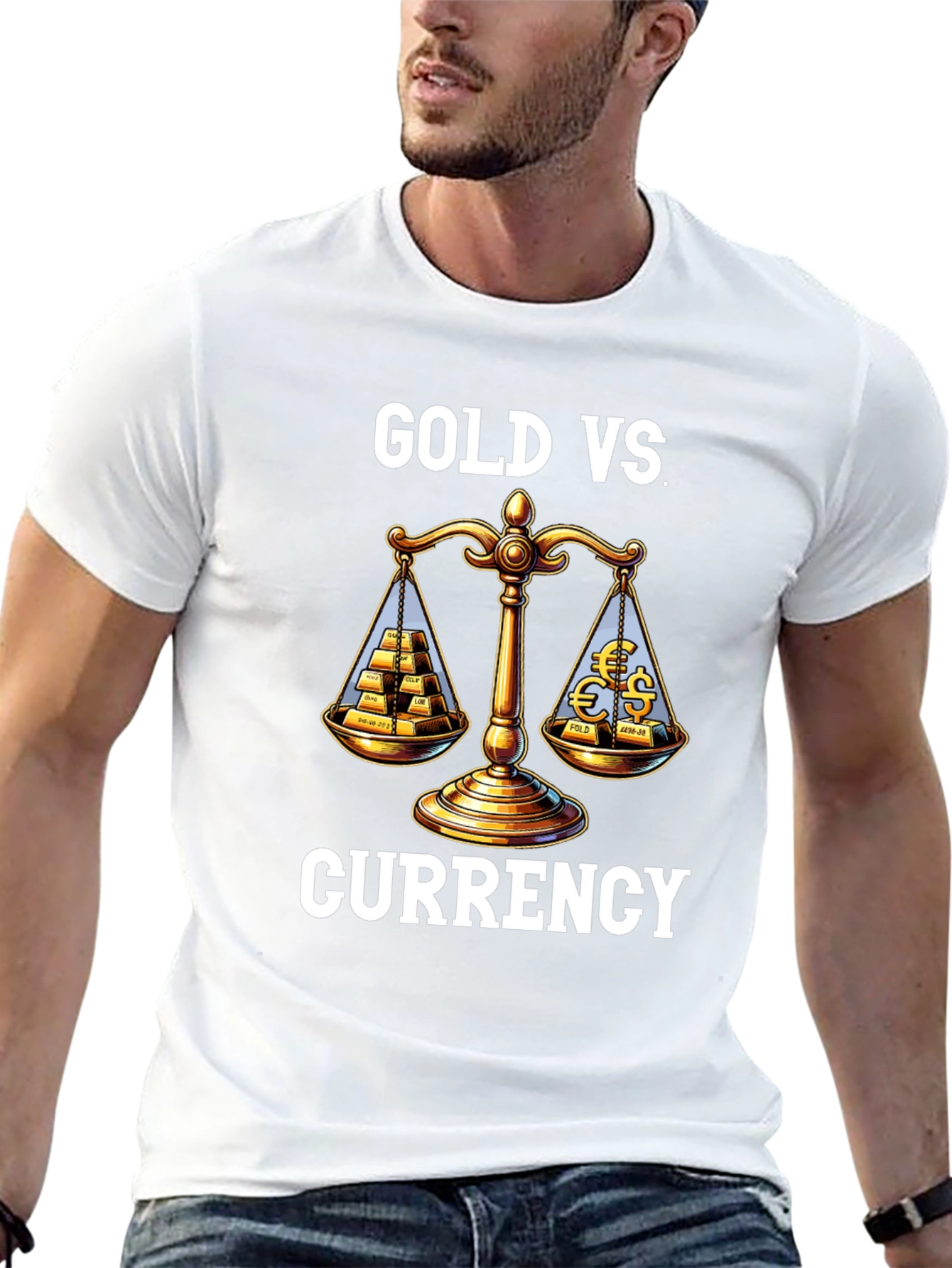 Gold vs. Currency T-Shirt