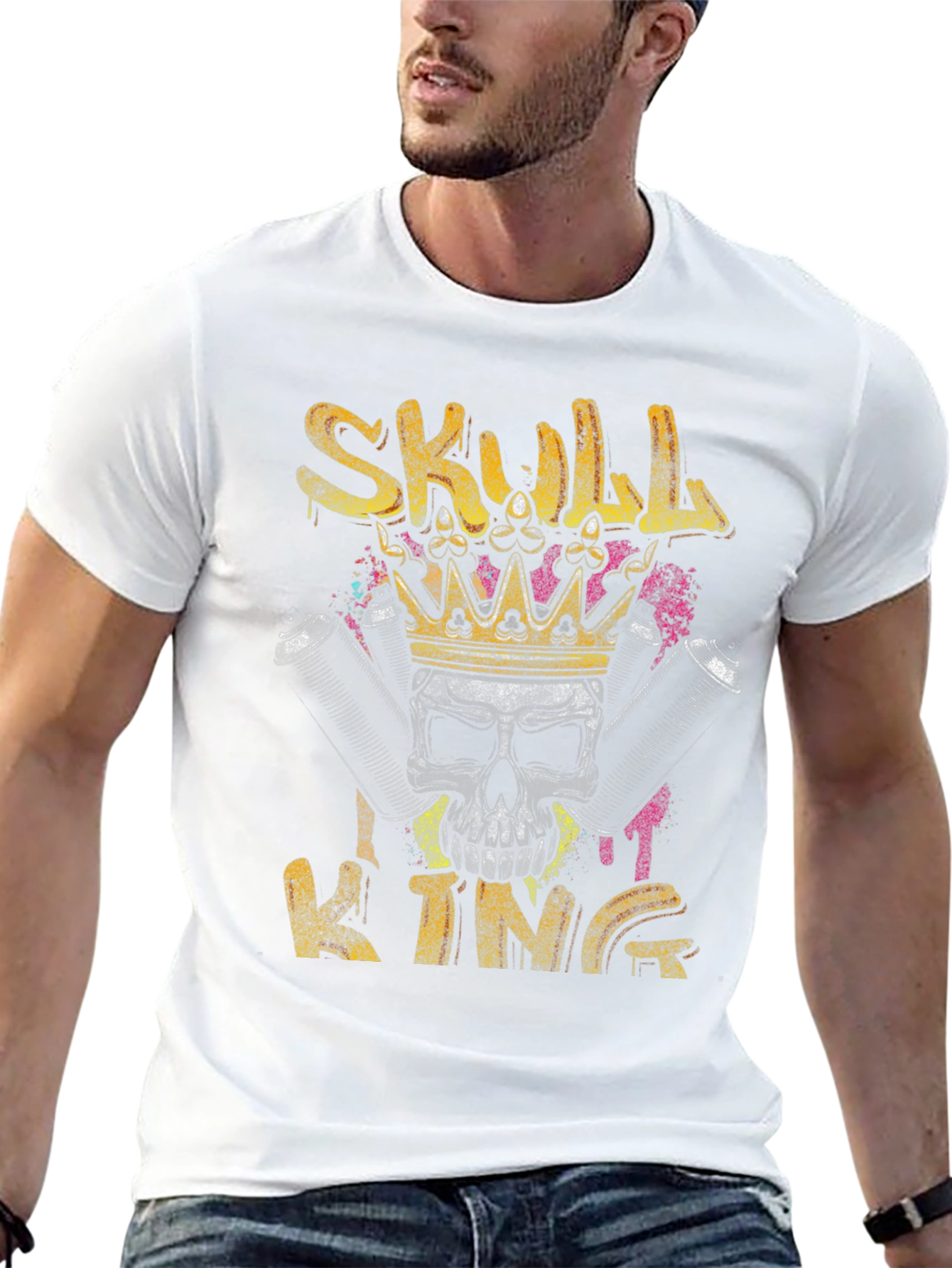Skull King Graphic Tee - Urban Style