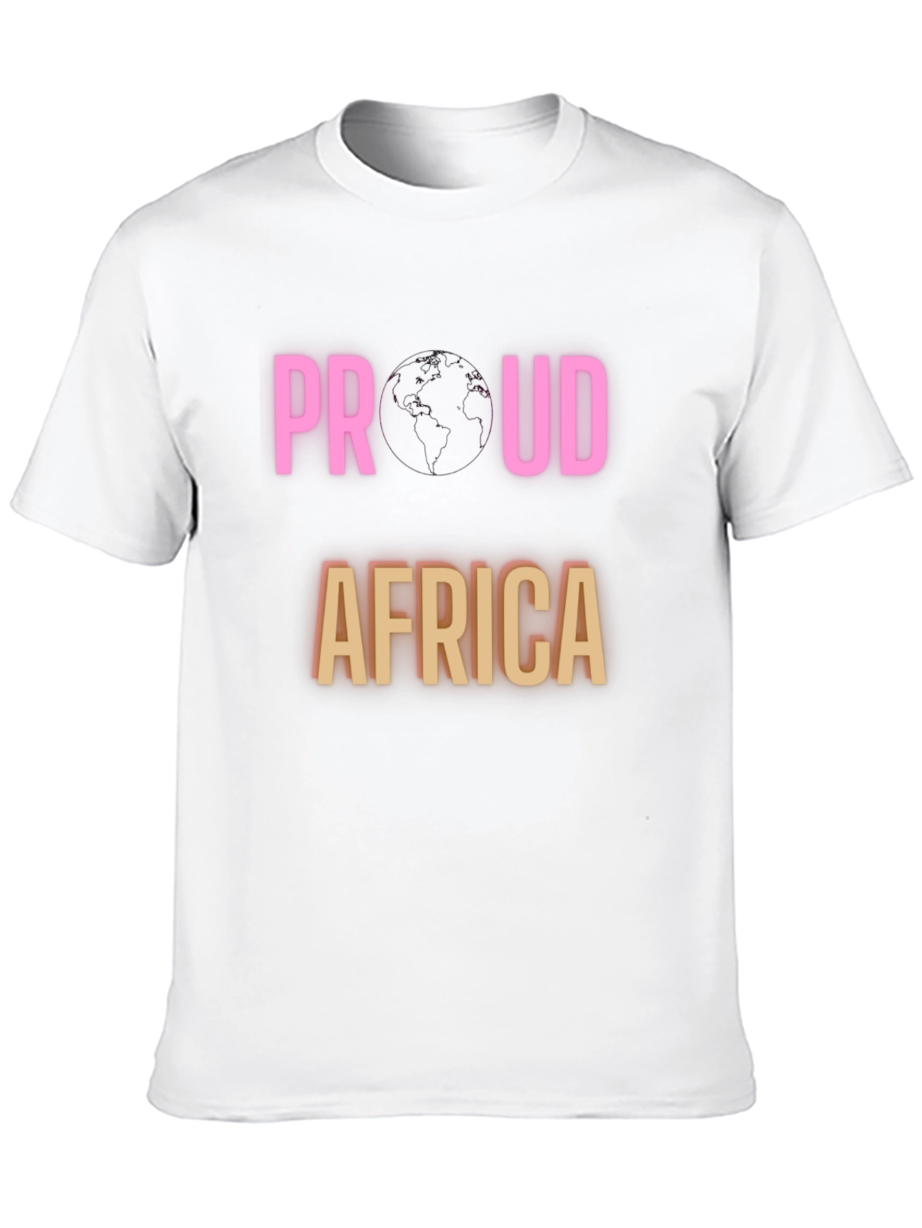 Proud Africa Black T-Shirt