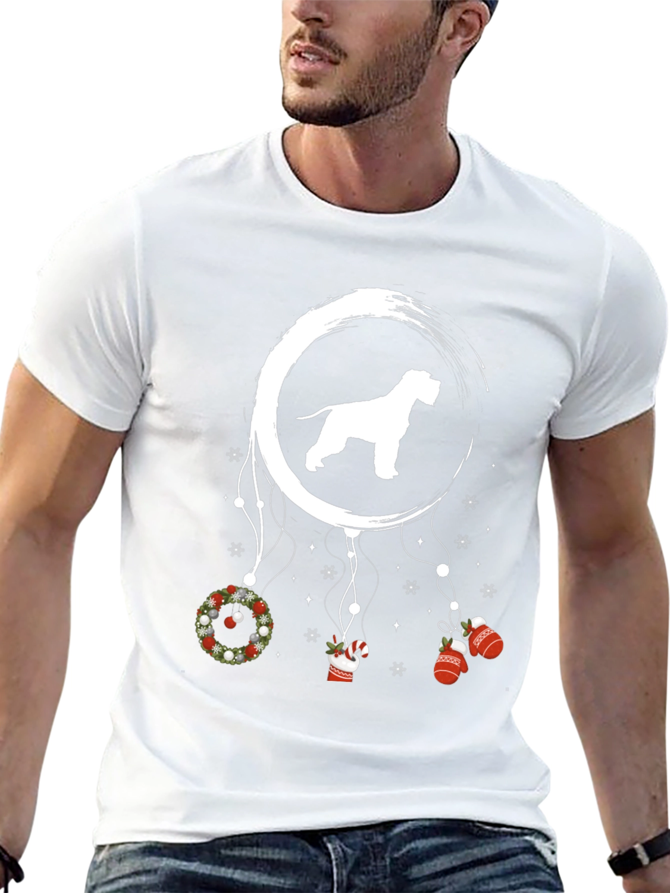 Dog Dream Catcher Christmas T-Shirt