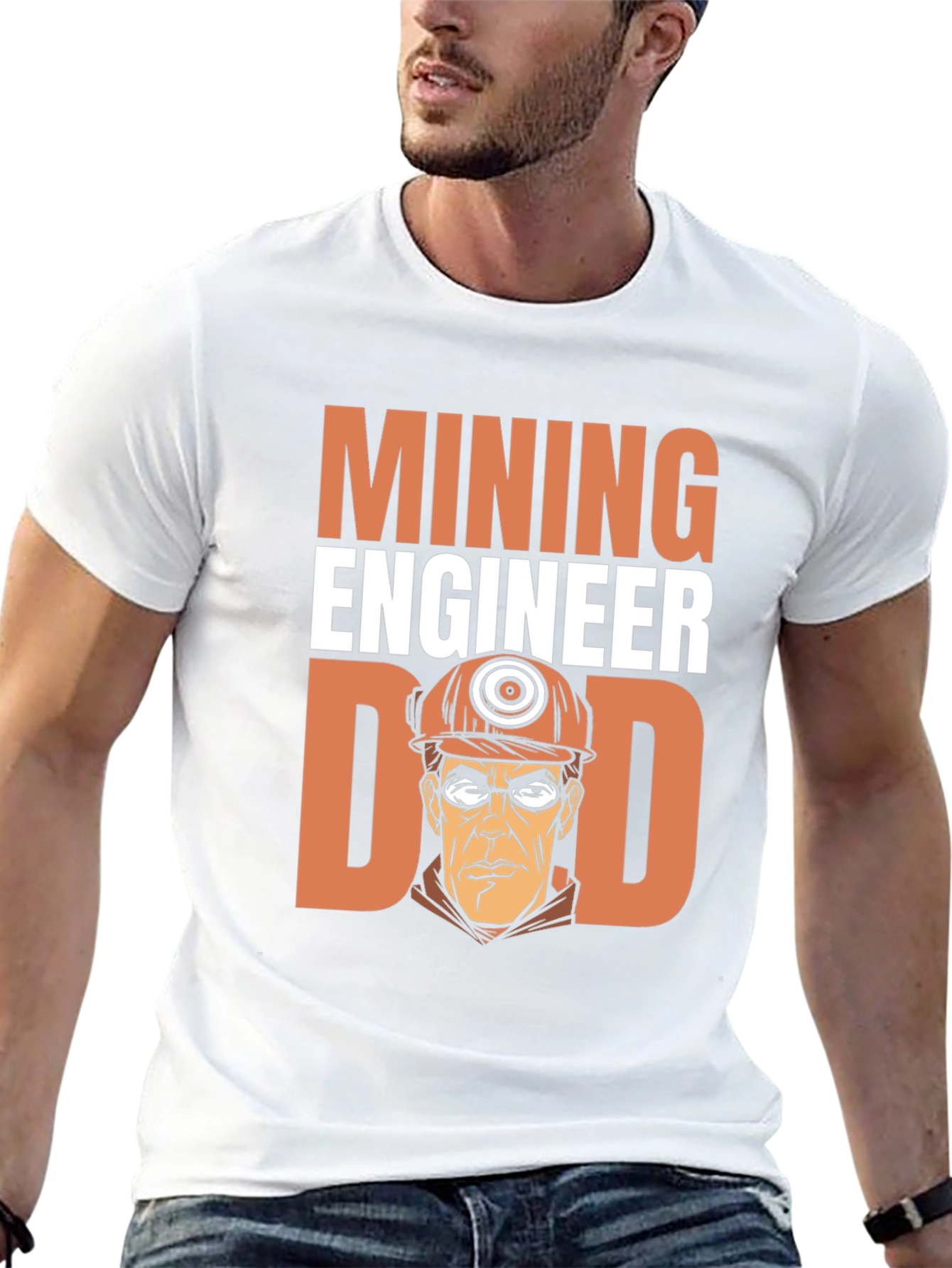 Mining Engineer Dad T-Shirt
