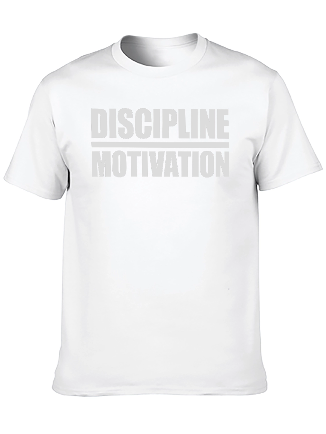 Discipline Motivation Graphic T-Shirt