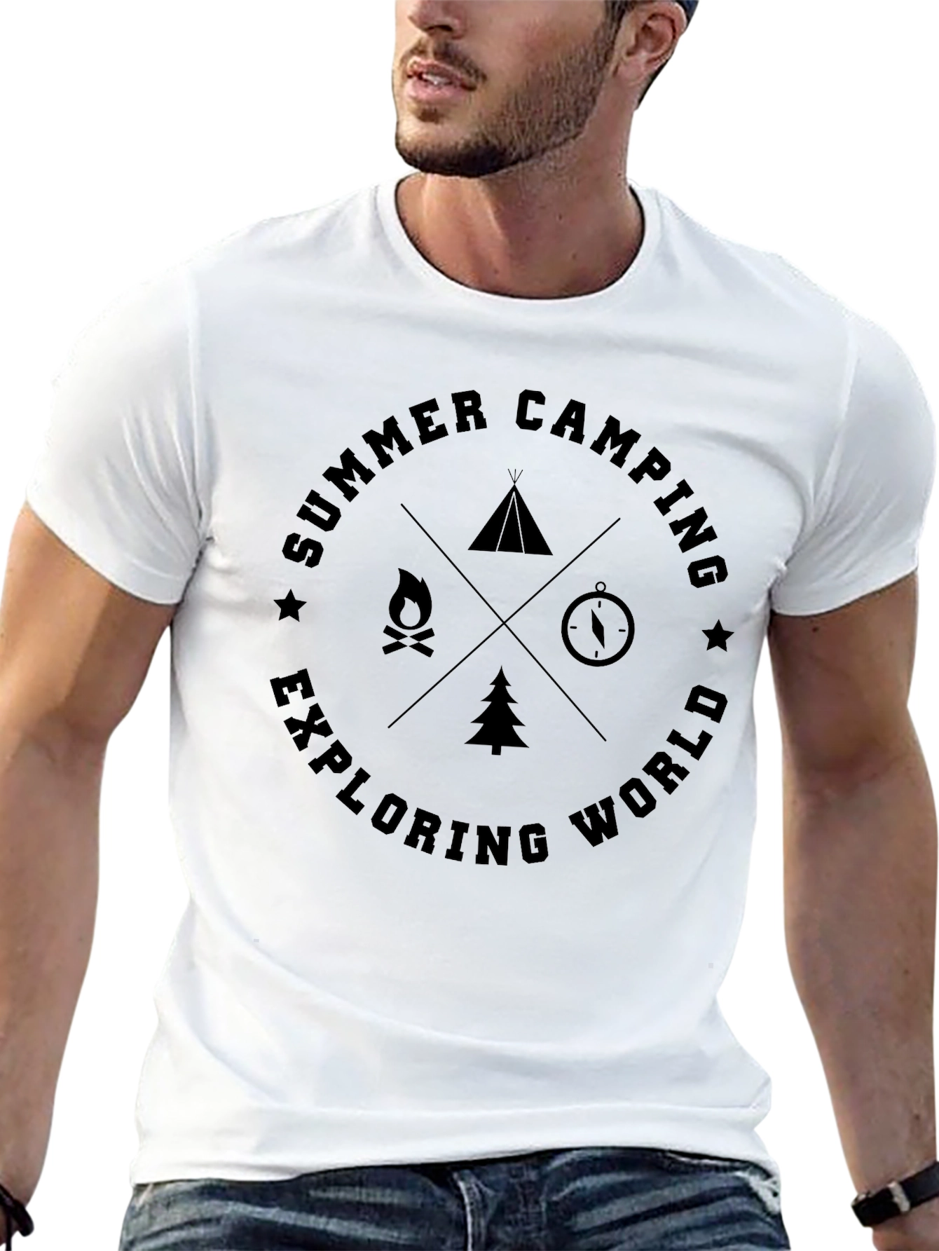 Summer Camping T-Shirt: Explore the World!