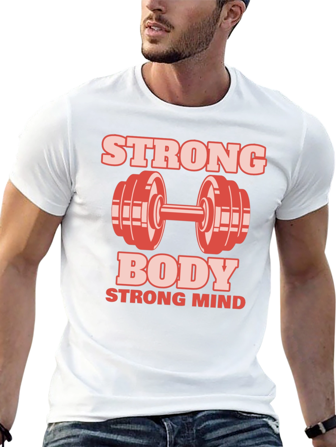 Strong Body Strong Mind Fitness T-Shirt