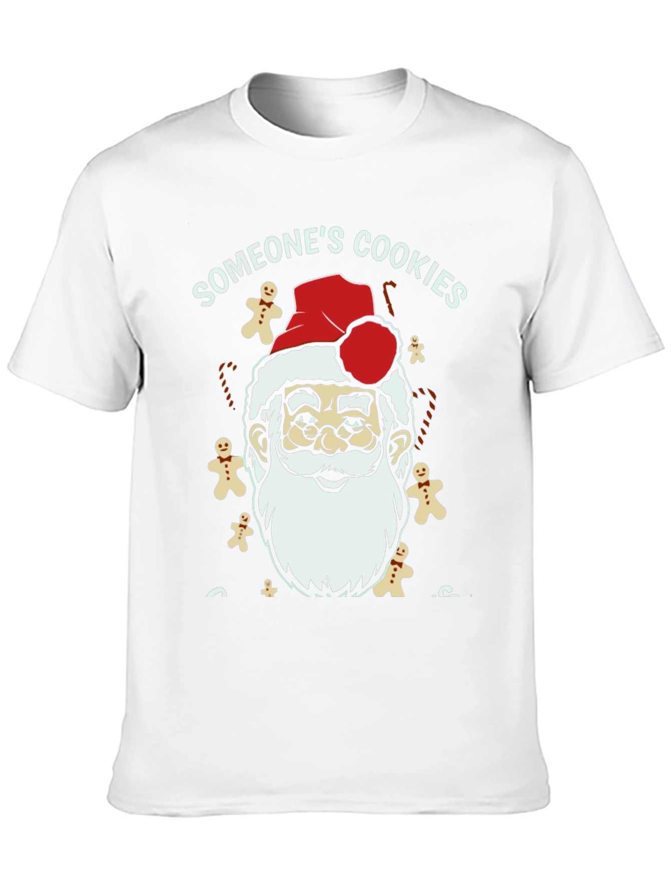 Someones Cookies Santa T-Shirt