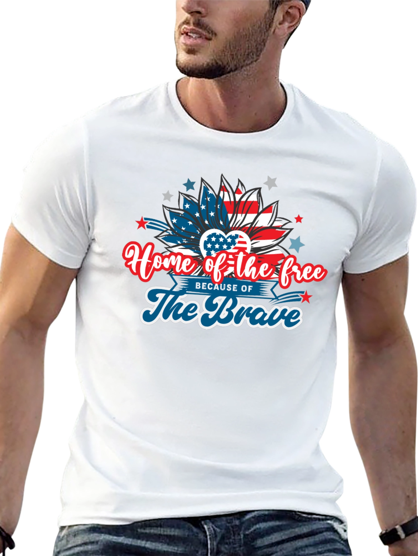 Patriotic Home of the Free T-Shirt