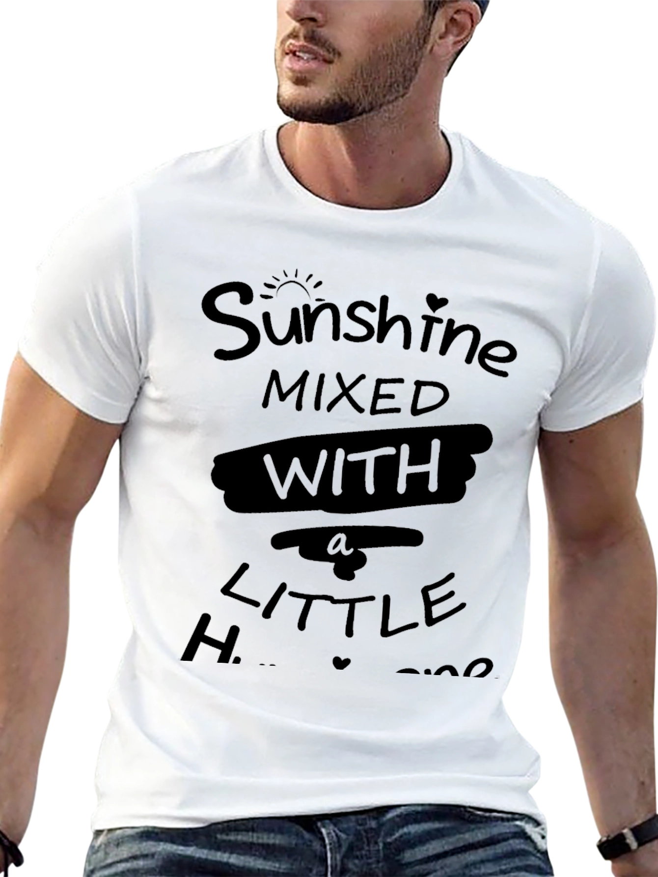 Sunshine Mixed with a Little Hurricane Graphic Tee
