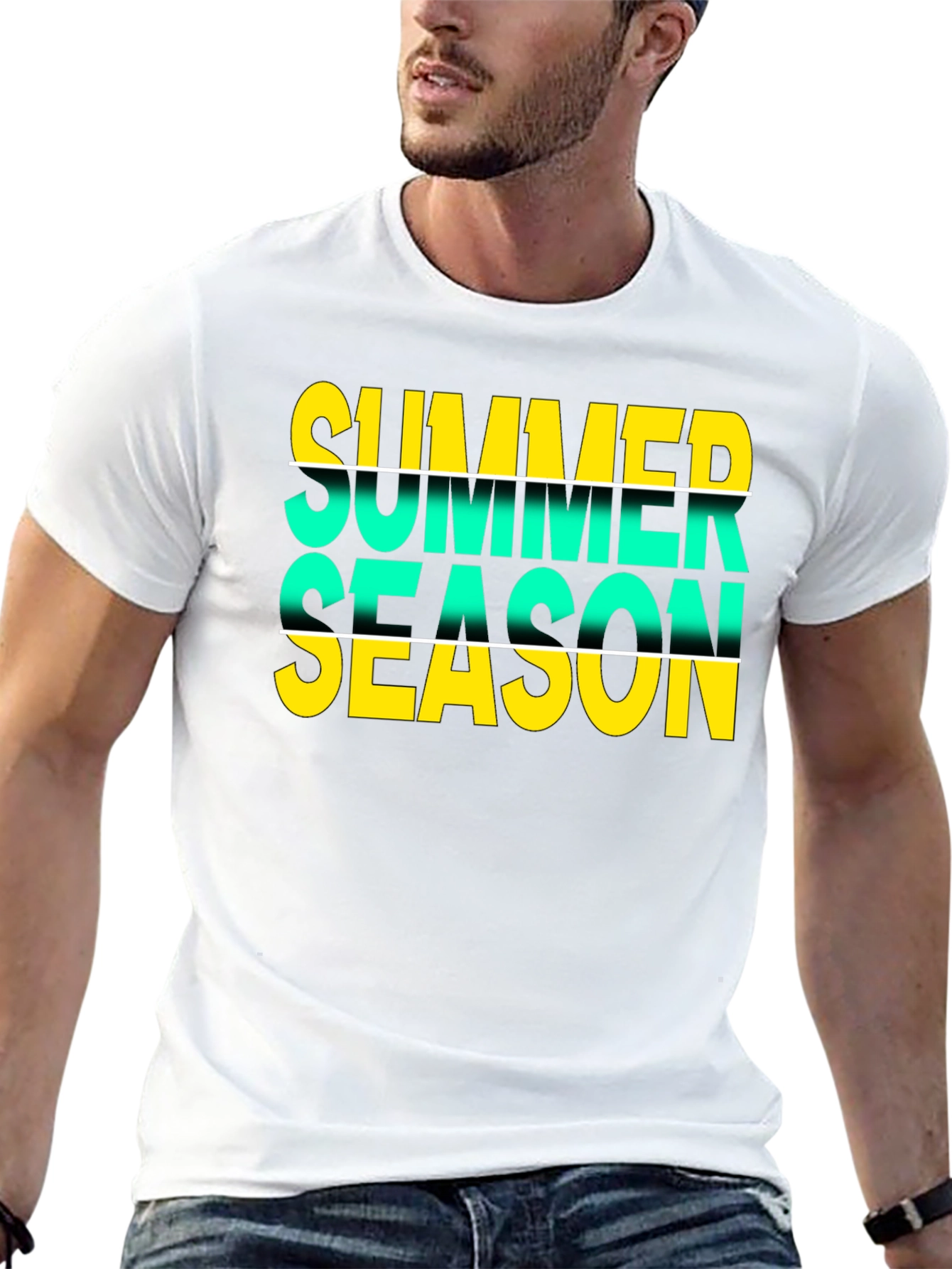 Summer Season Graphic T-Shirt