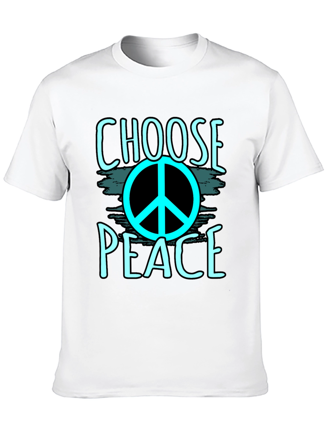 Choose Peace Graphic Tee - Black T-Shirt