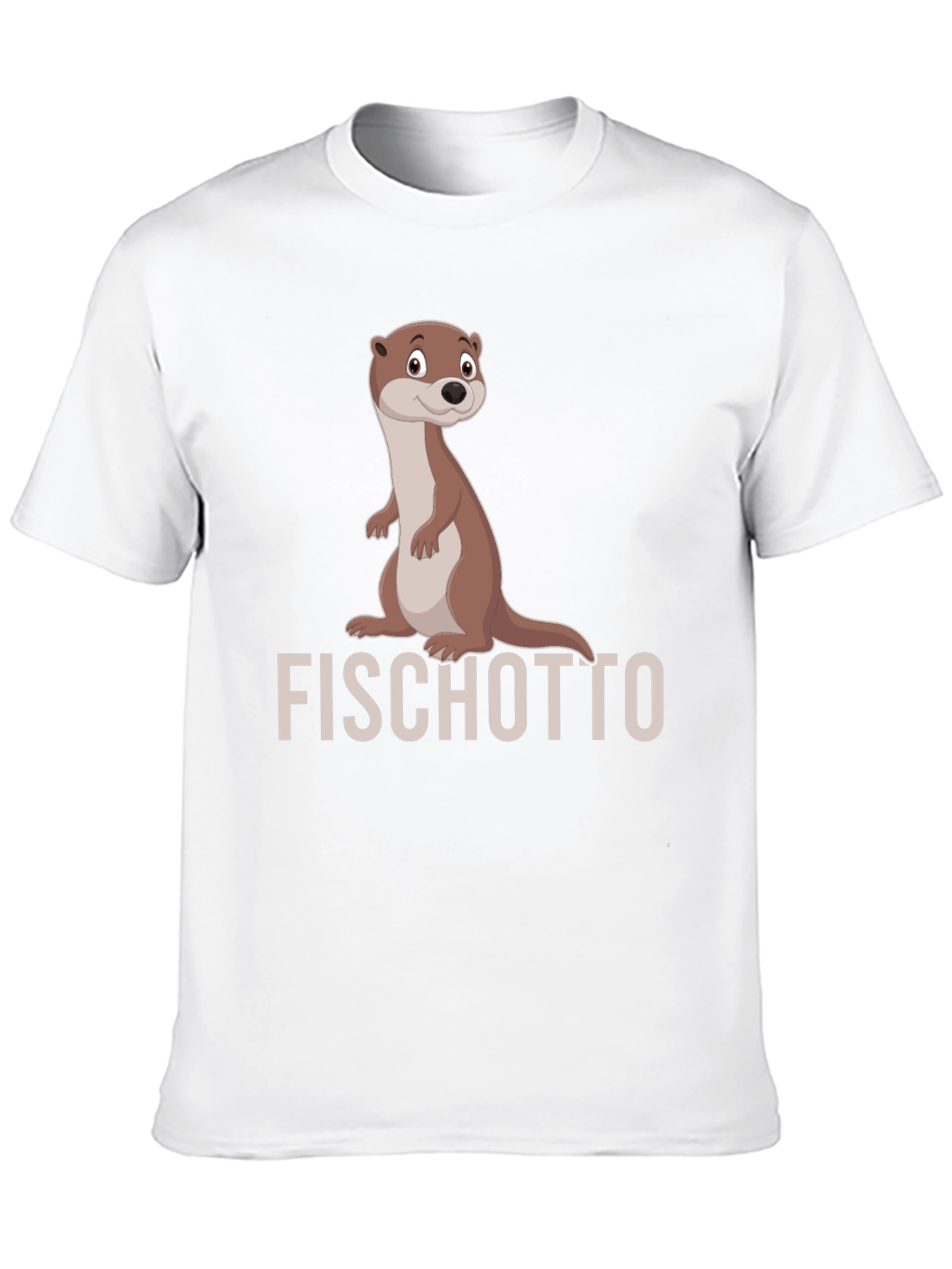 Funny Otter T-Shirt - Fischotto Graphic Tee