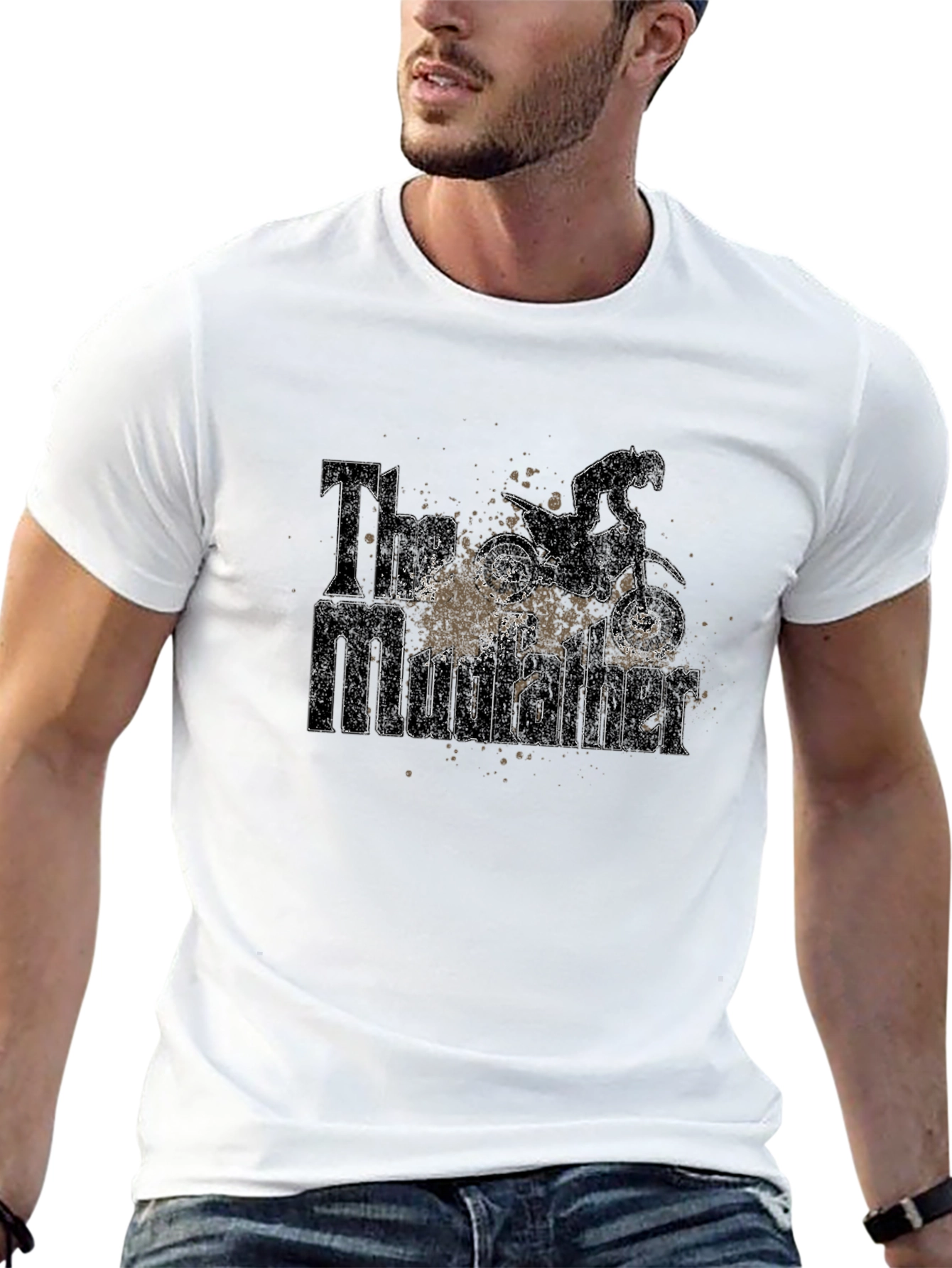 The Mudfather T-Shirt Motocross Dirt Bike