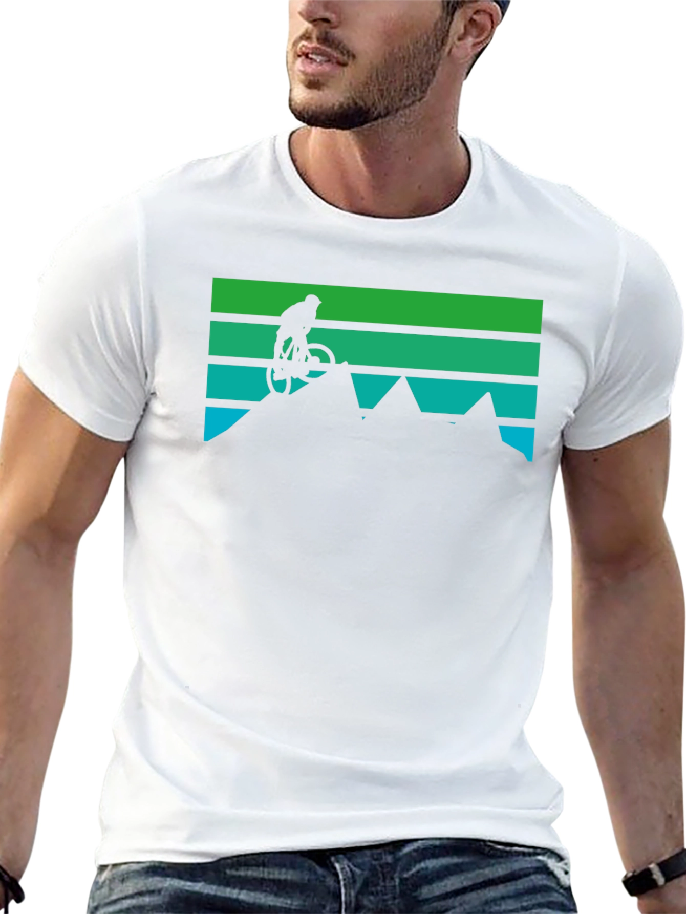 Mountain Biker Graphic Tee - Adventure Ready
