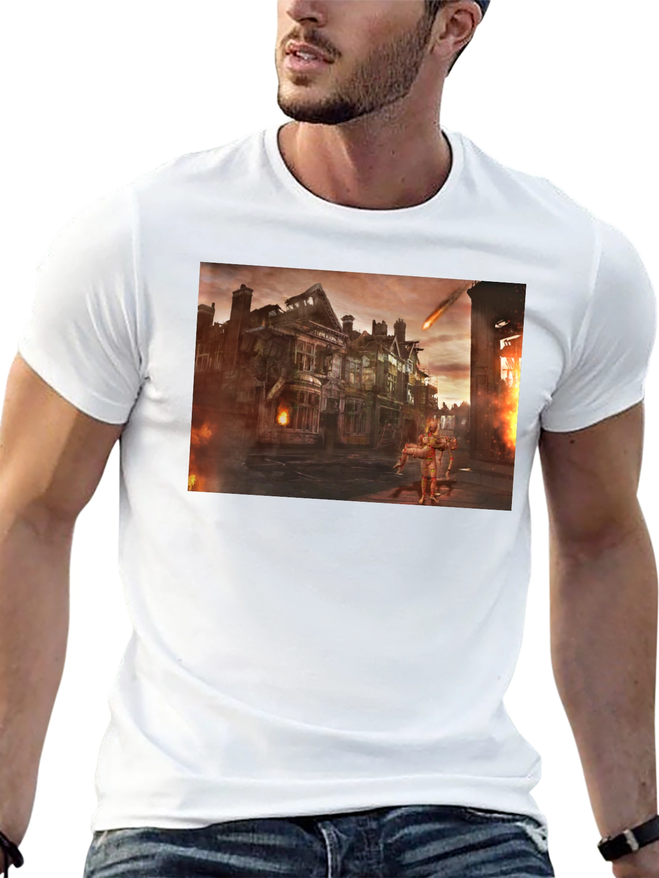 Burning Town T-Shirt