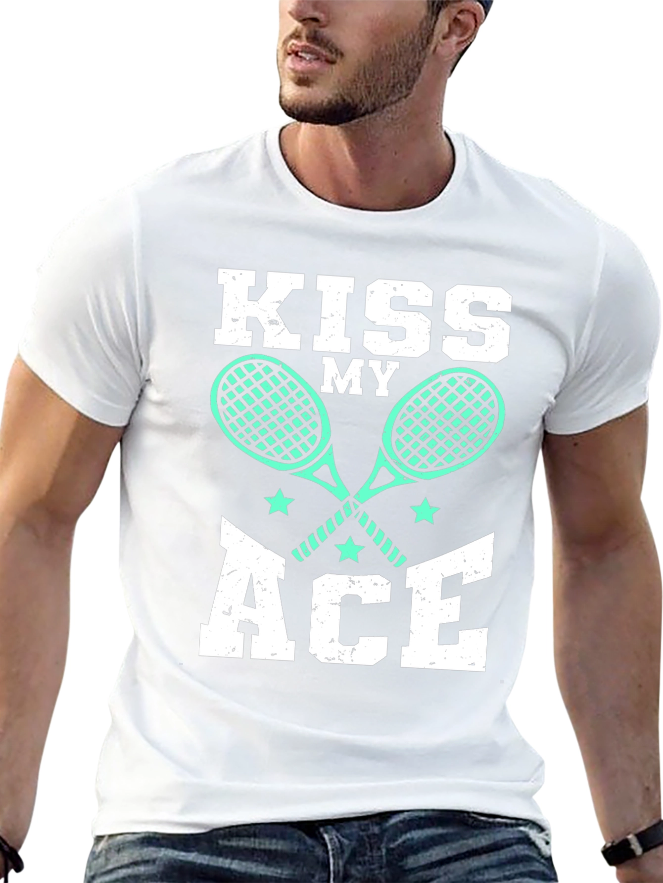 Kiss My Ace Tennis Graphic Tee