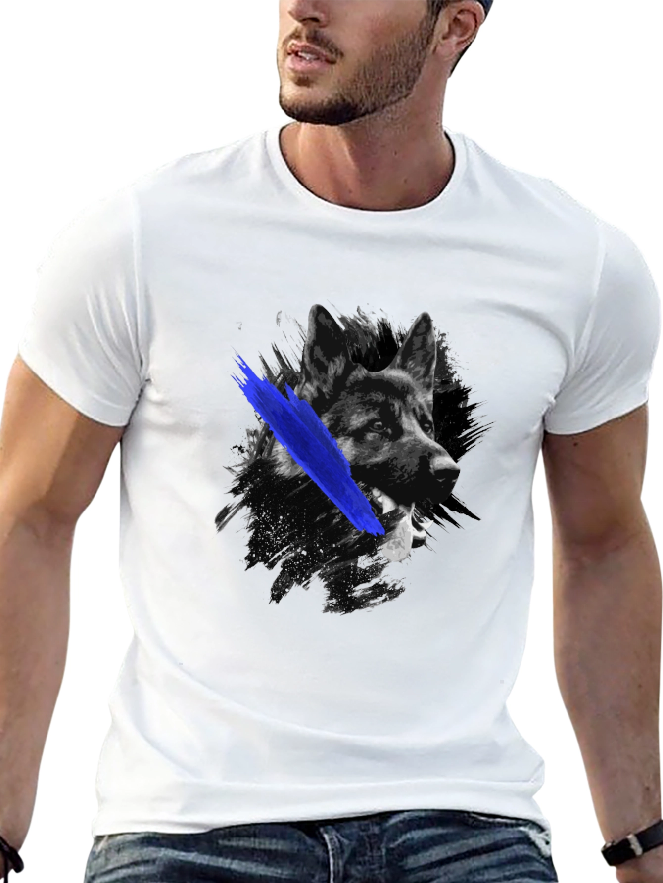 German Shepherd Graphic Tee