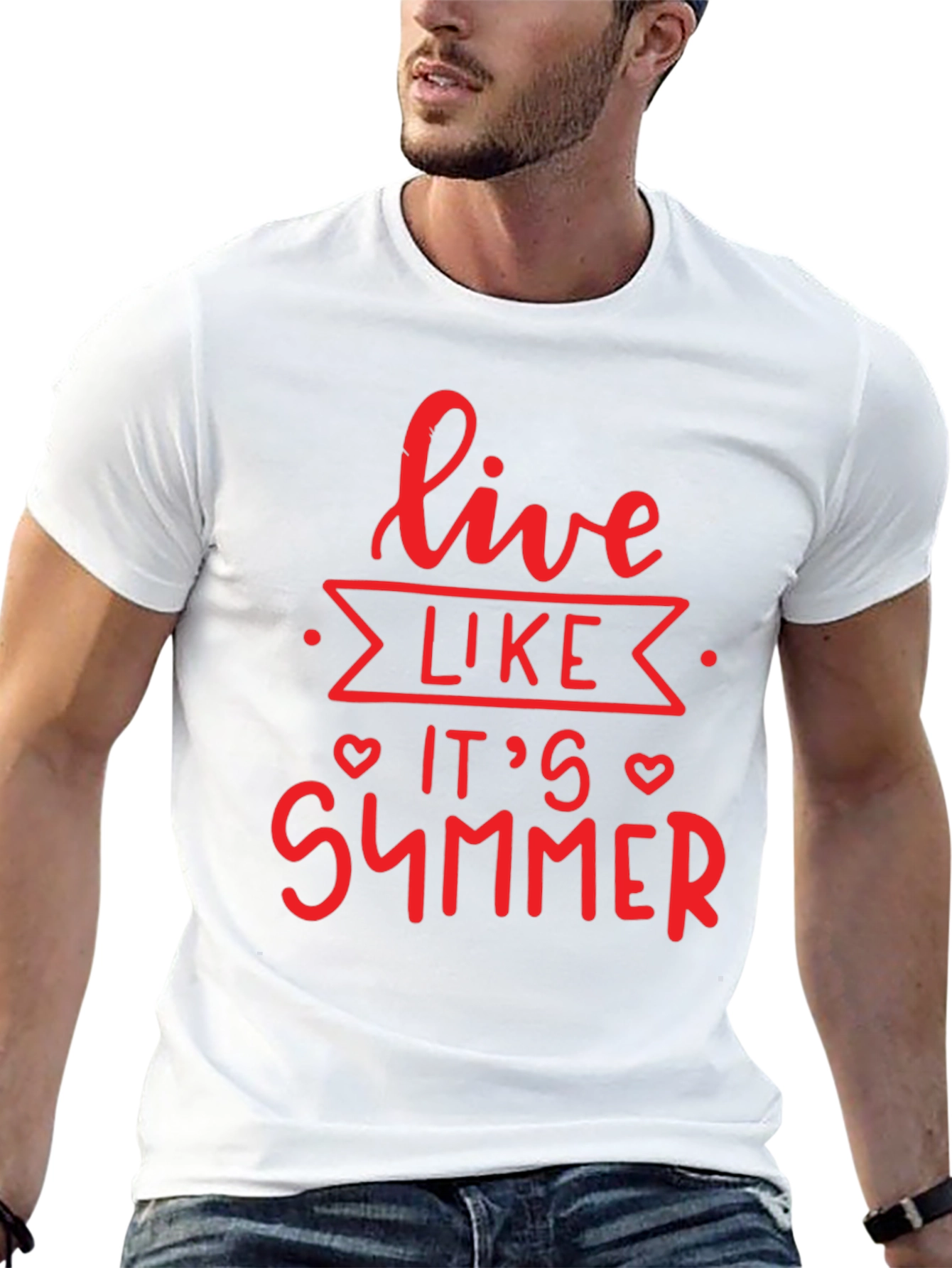 Live Like Its Summer Graphic Tee