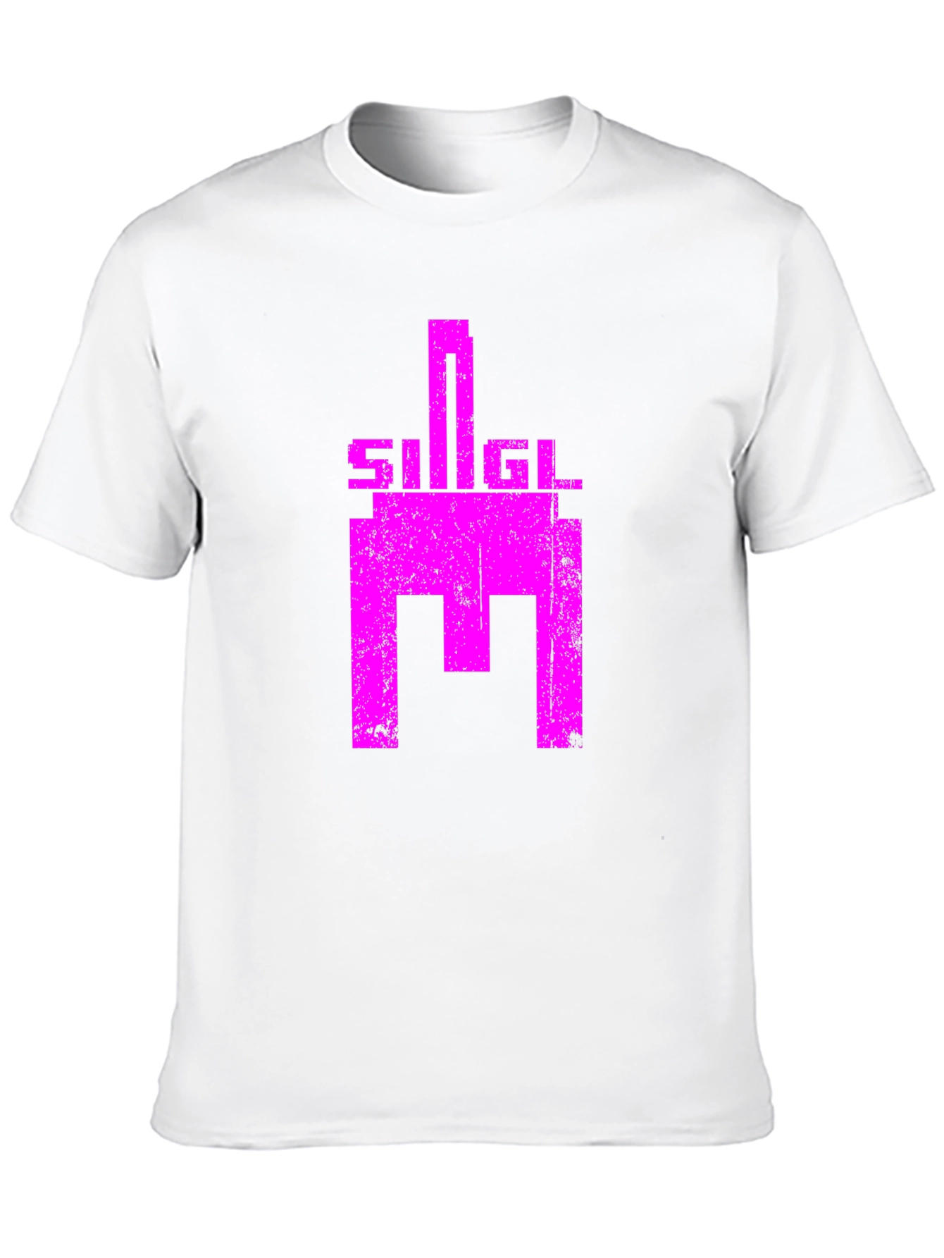 Retro SIGIL Graphic Tee - Black Cotton T-Shirt