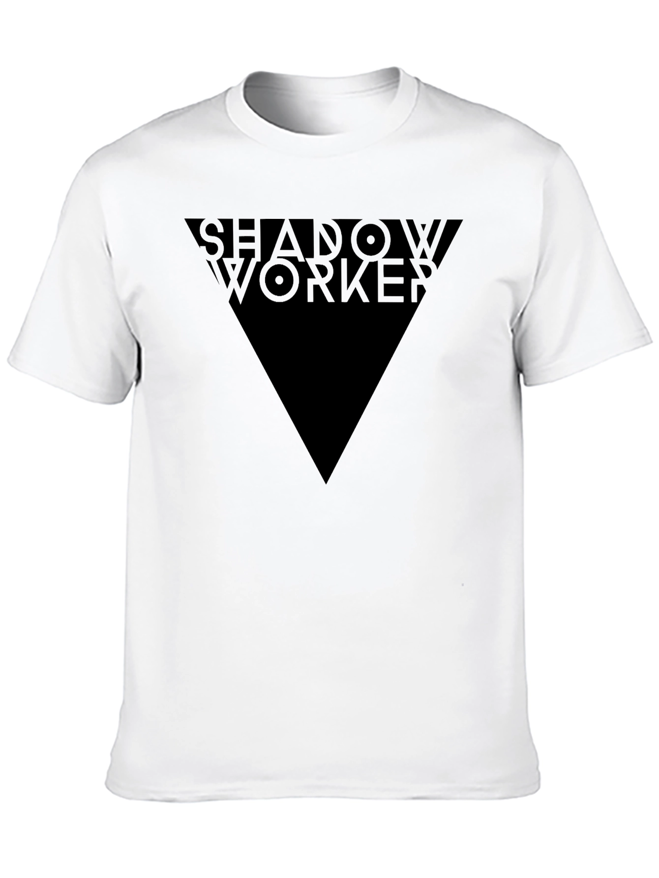 Shadow Worker Mens Black Graphic Tee