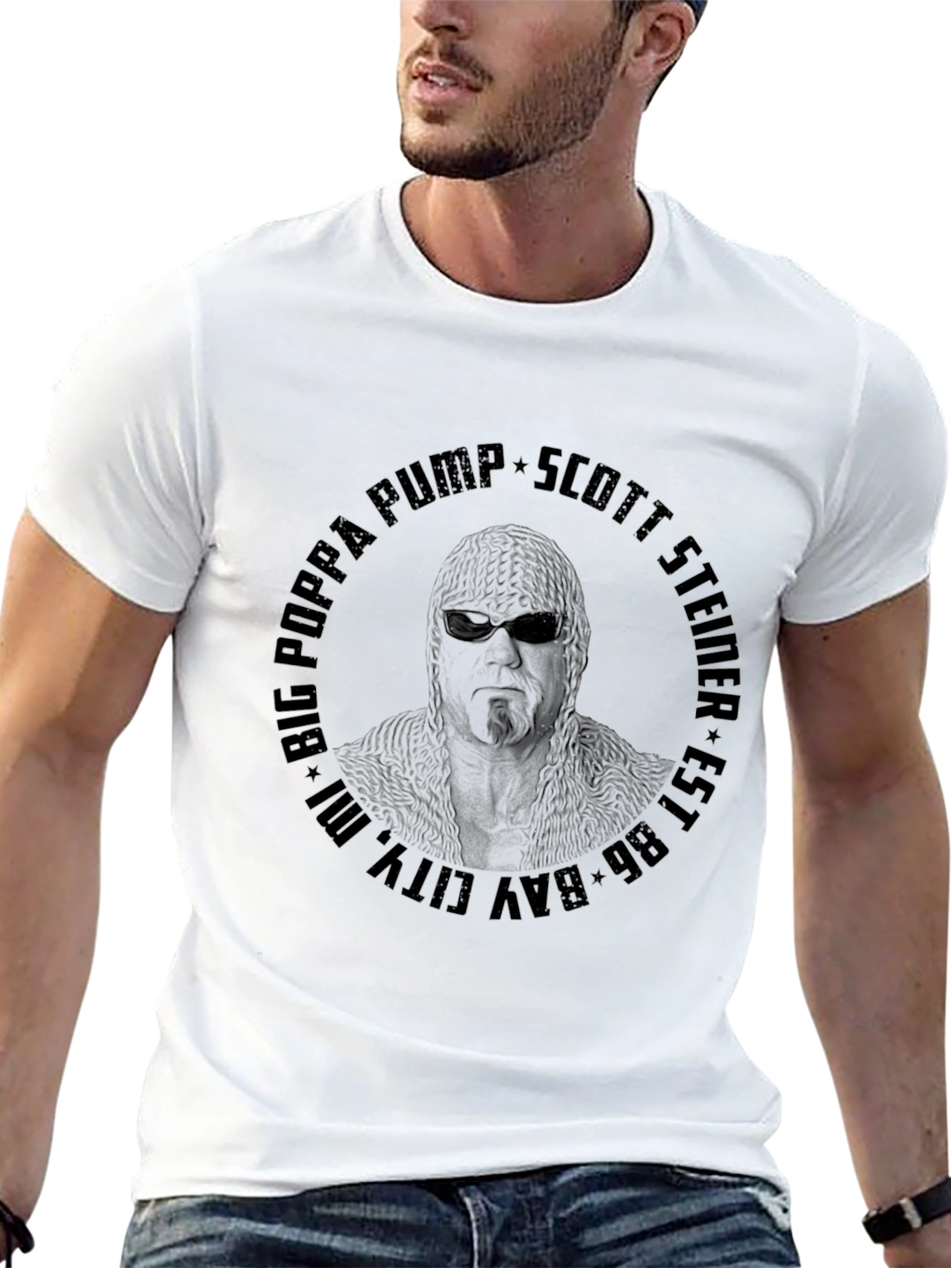 Scott Steiner Big Poppa Pump T-Shirt