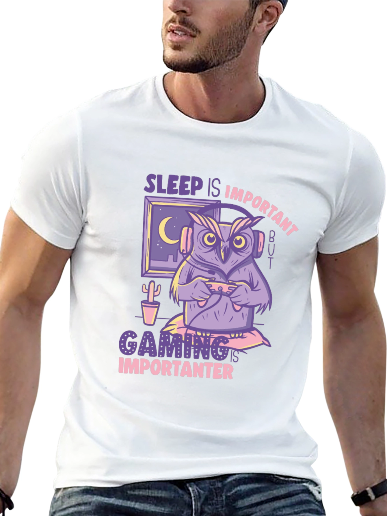 Sleep Is Important Gaming T-Shirt