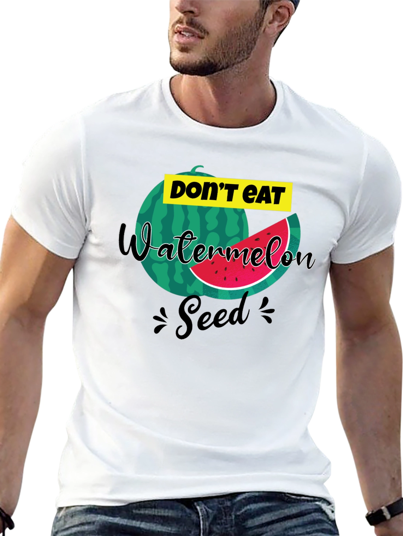 Dont Eat Watermelon Seed T-Shirt Funny Tee