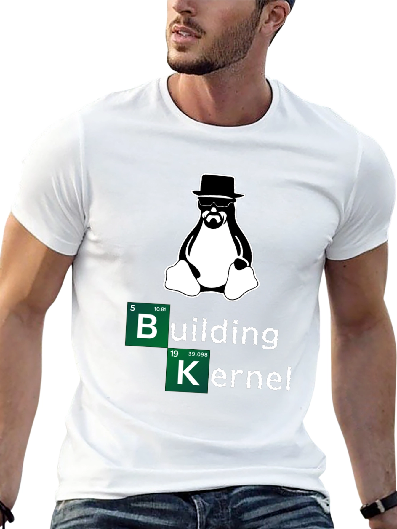 Building Kernel Breaking Bad Tux T-Shirt