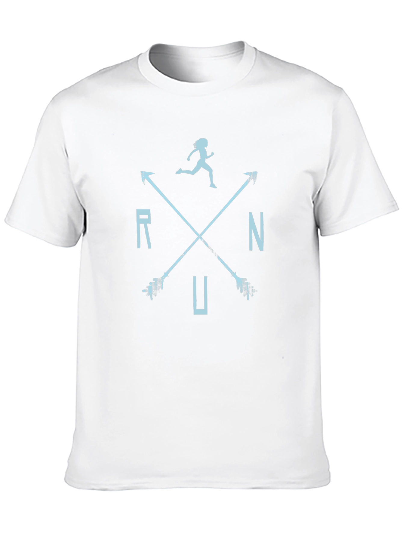 Run Arrow Graphic Tee - Black