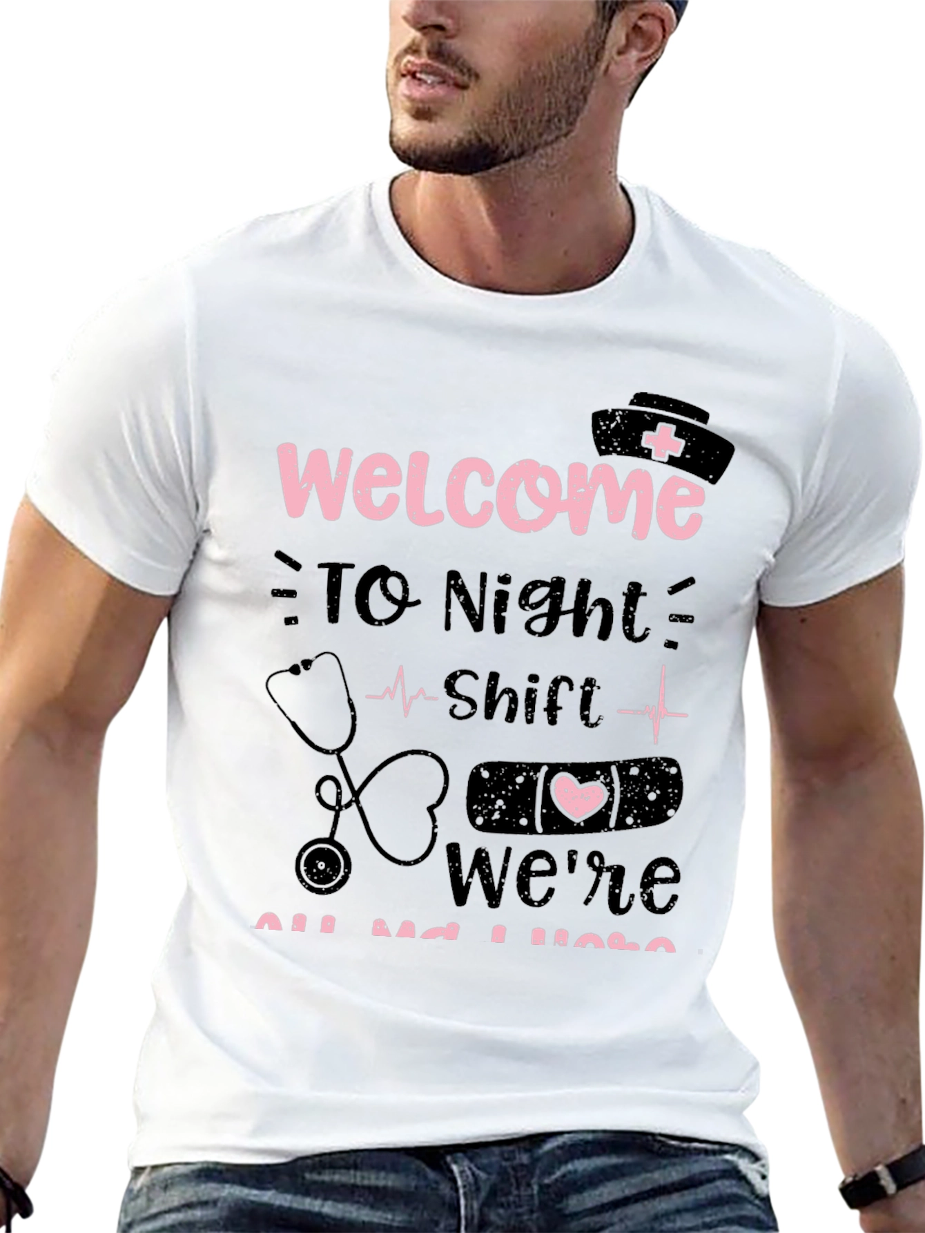 Night Shift Nurse Tee - Welcome Humor T-Shirt