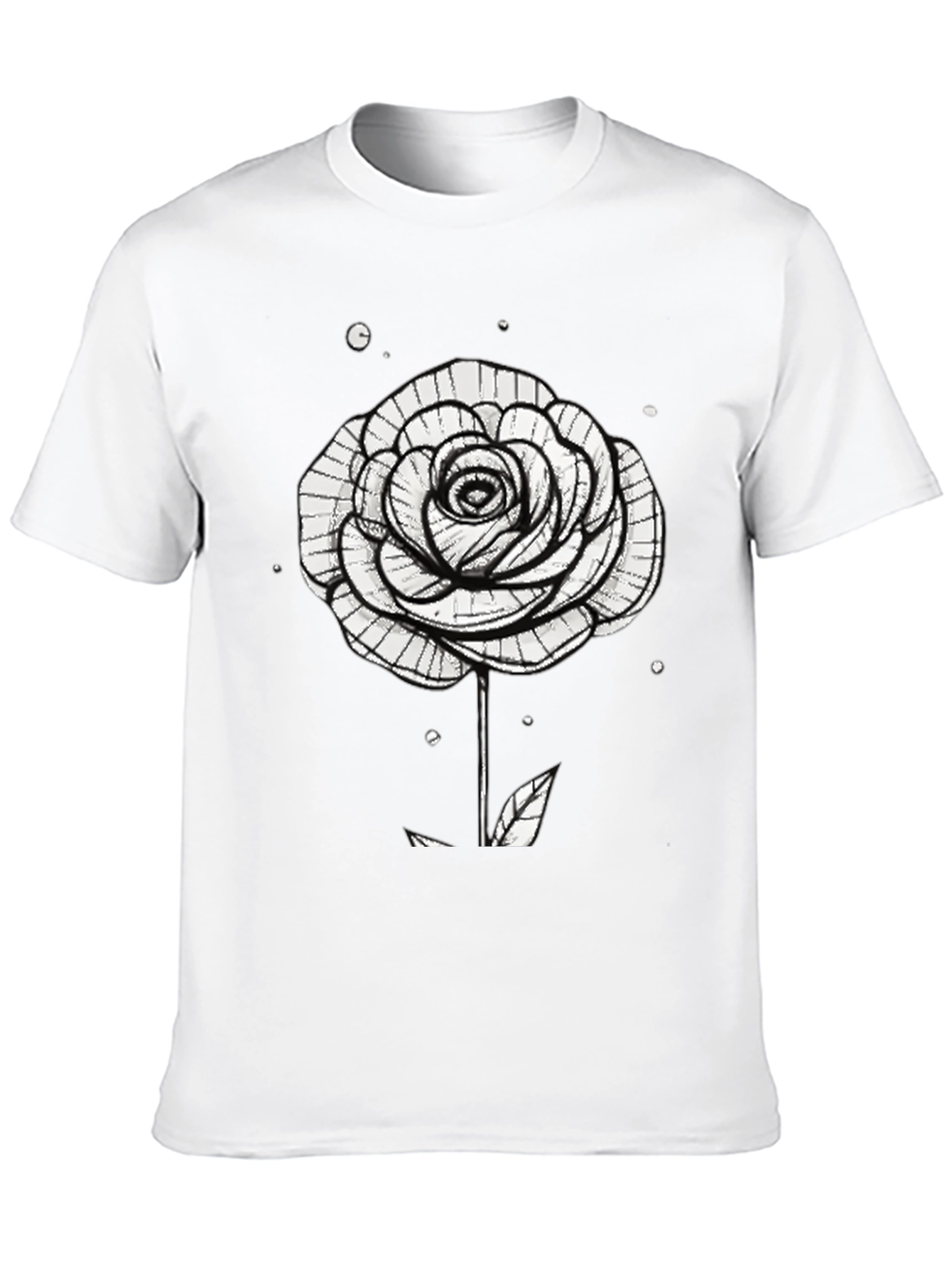 Black Rose Graphic T-Shirt