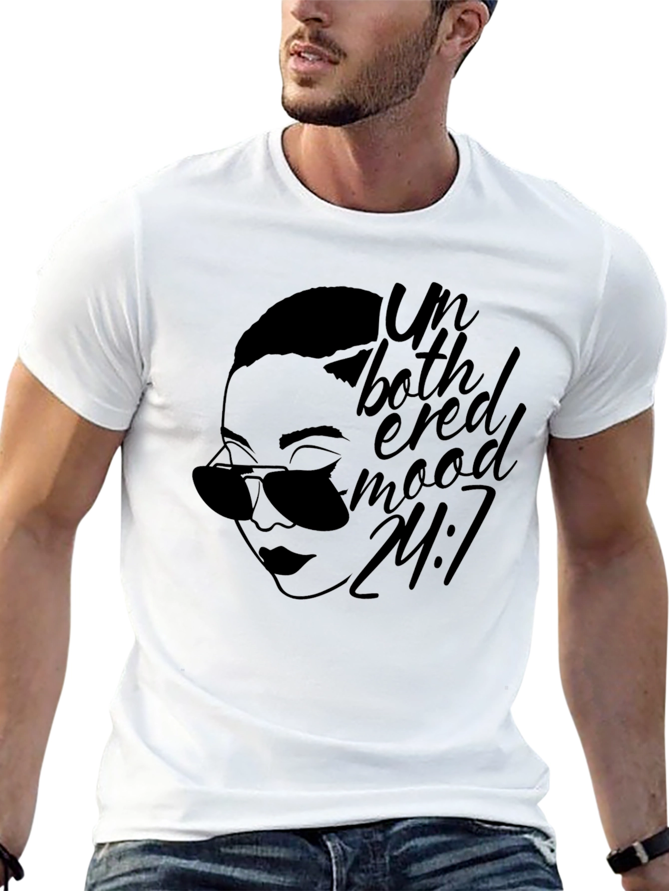 Unbothered Mood Graphic Tee - Stylish & Comfy