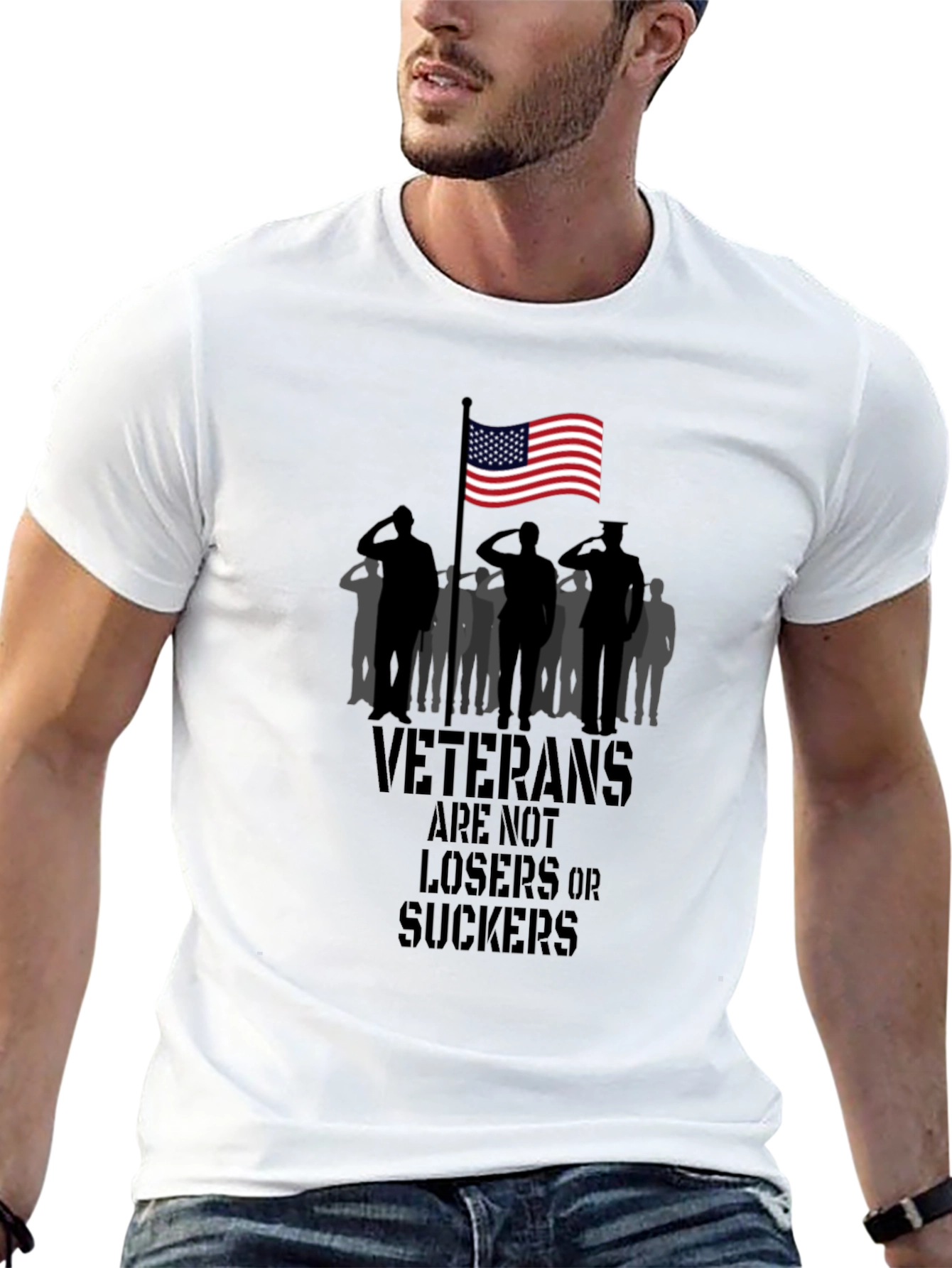 Veterans Pride T-Shirt - Patriotic Graphic Tee